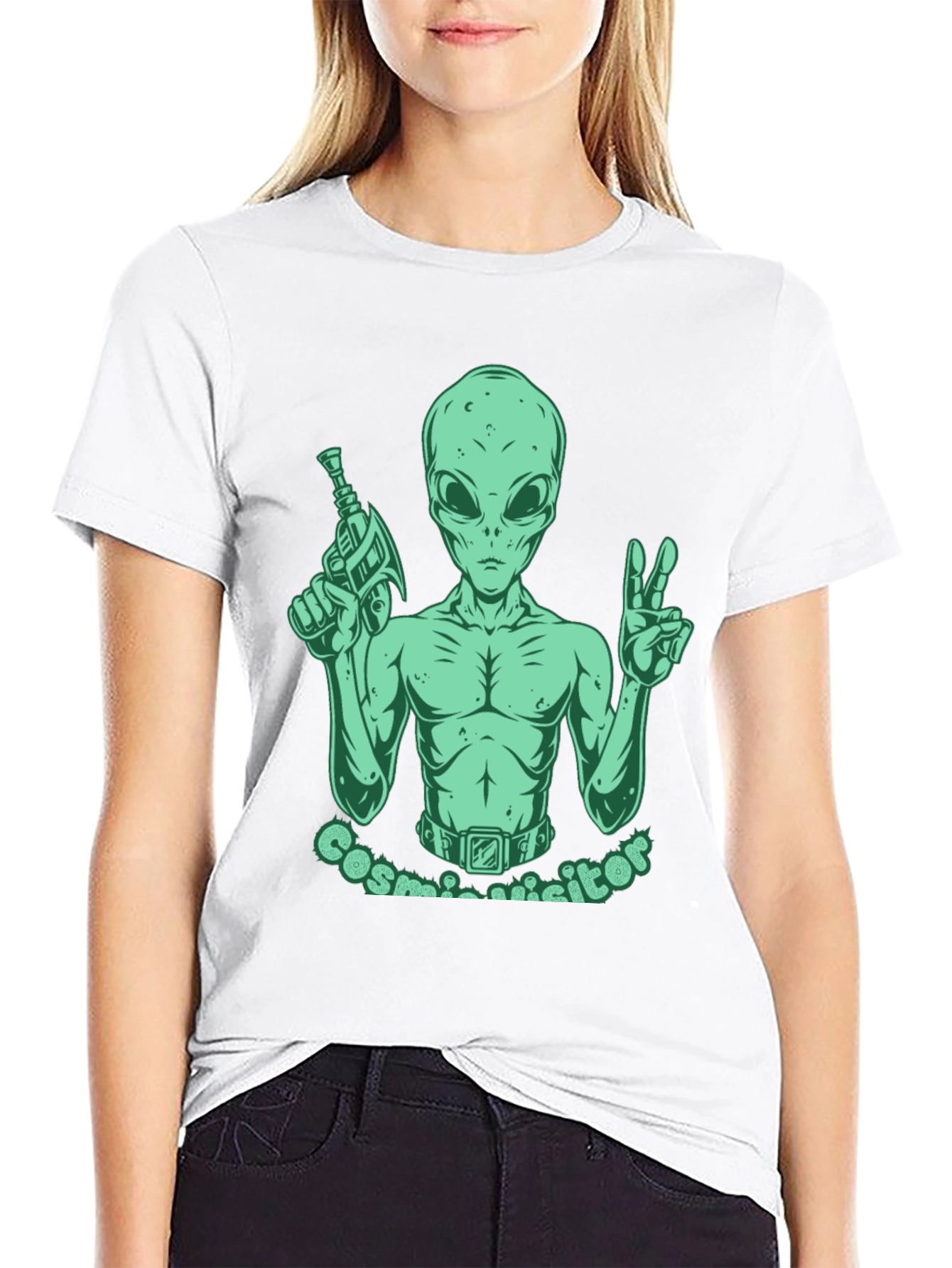 Cosmic Visitor Graphic Tee