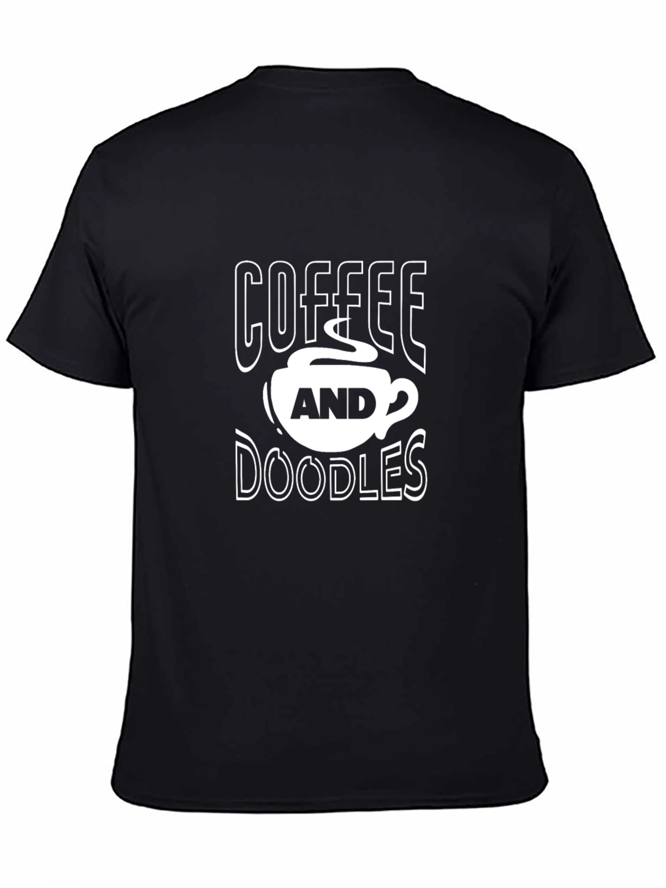 Coffee and Doodles Graphic T-Shirt