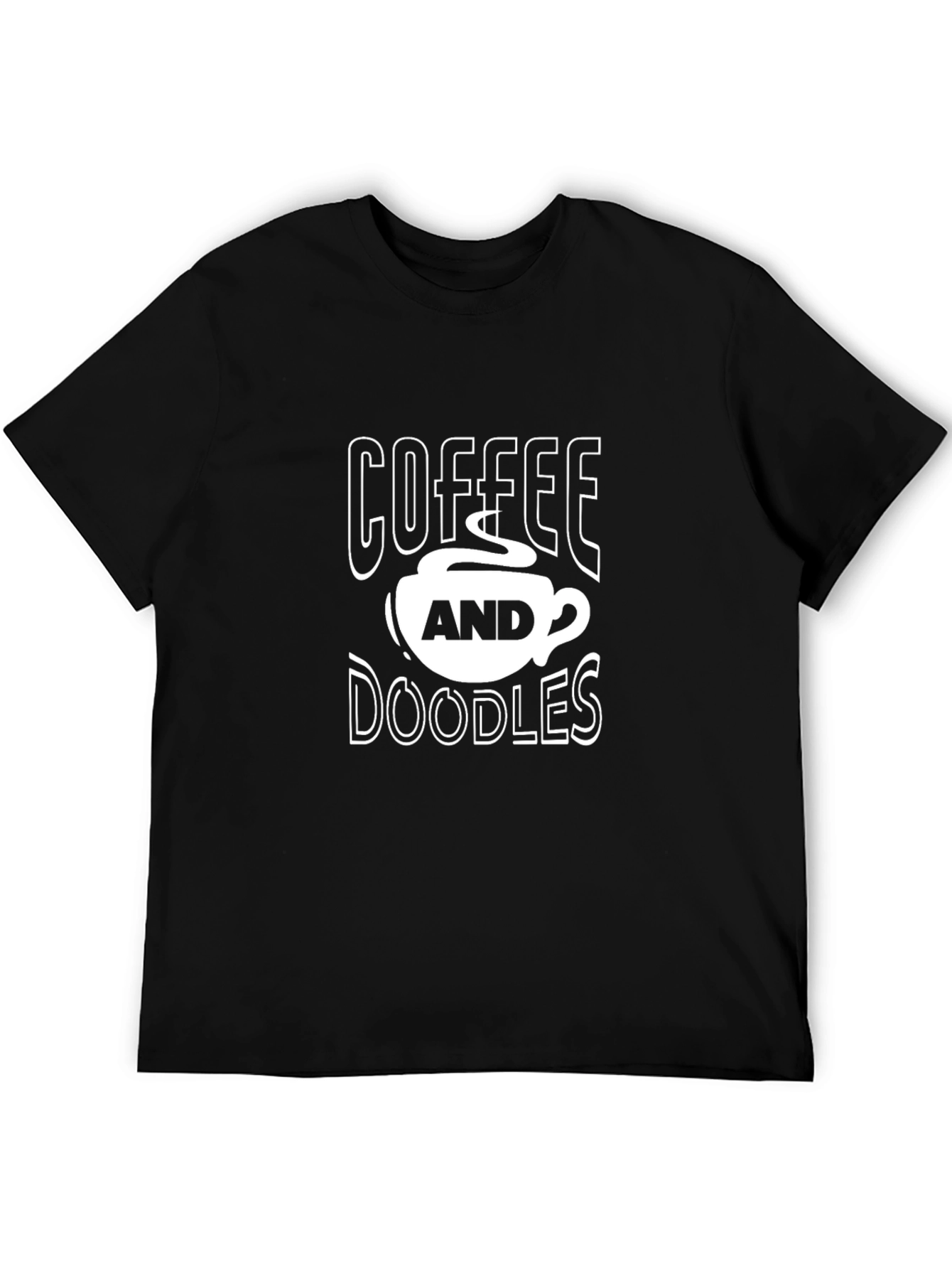 Coffee and Doodles Graphic T-Shirt