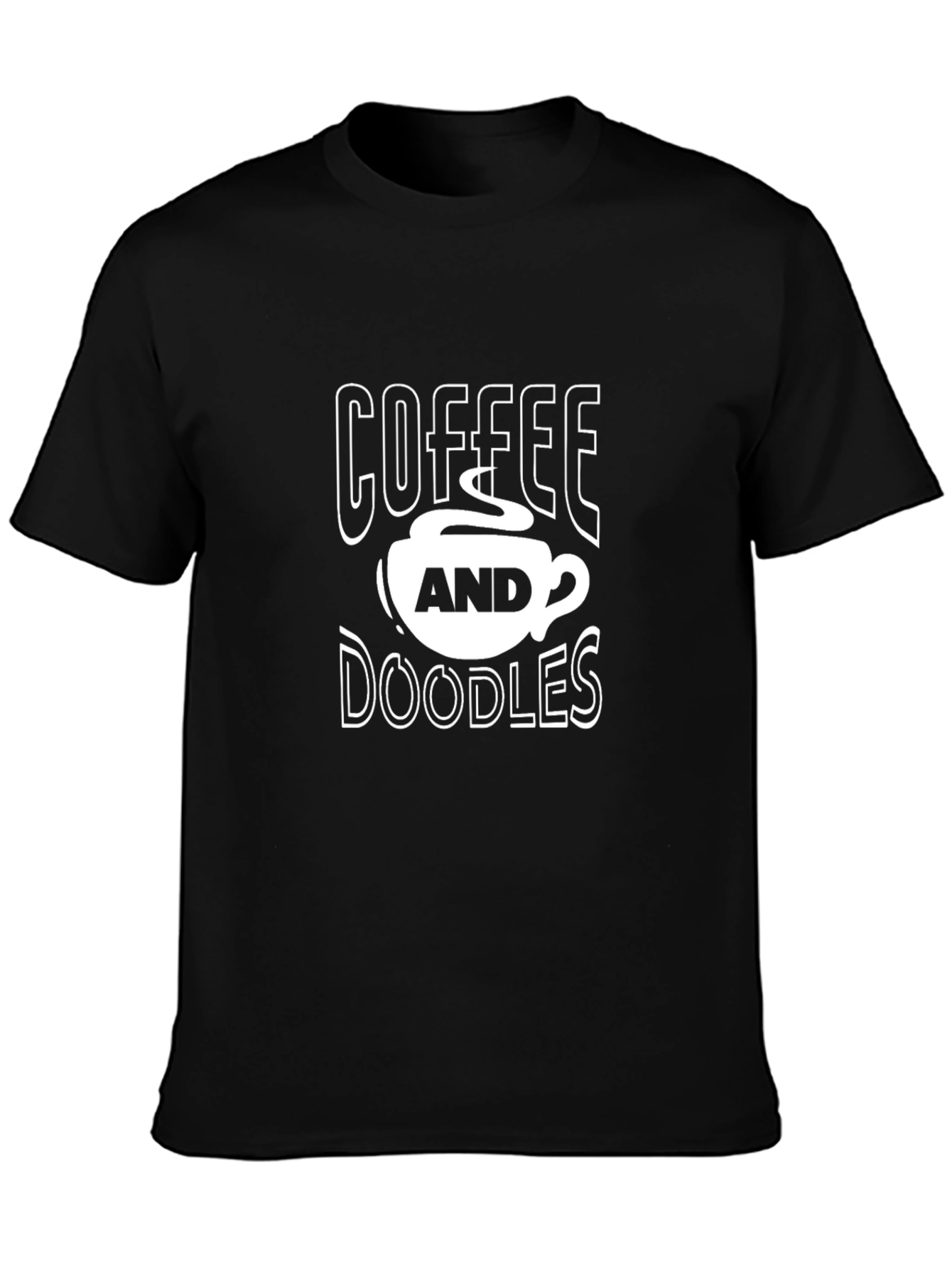 Coffee and Doodles Graphic T-Shirt
