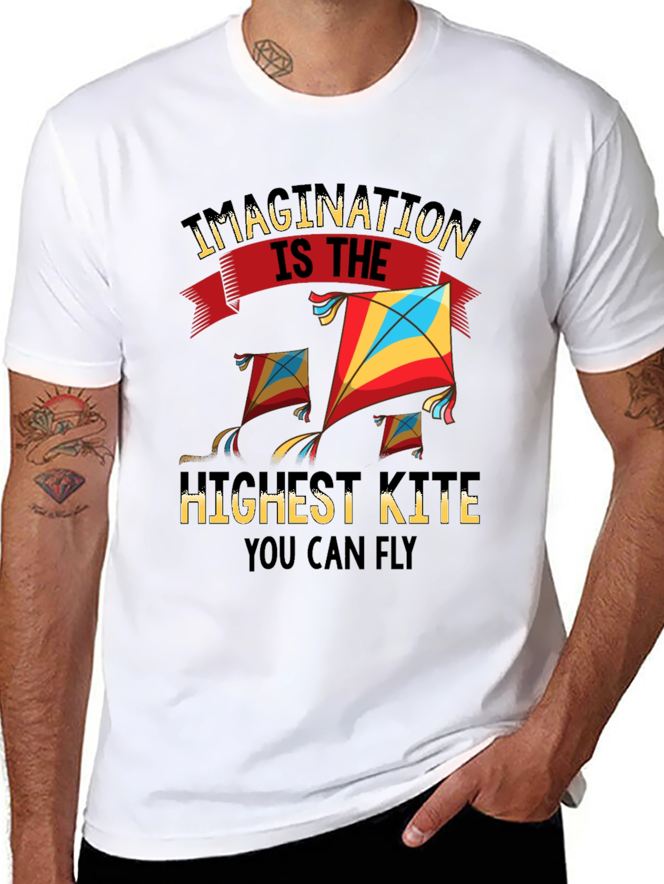 Imagination Kite Graphic T-Shirt