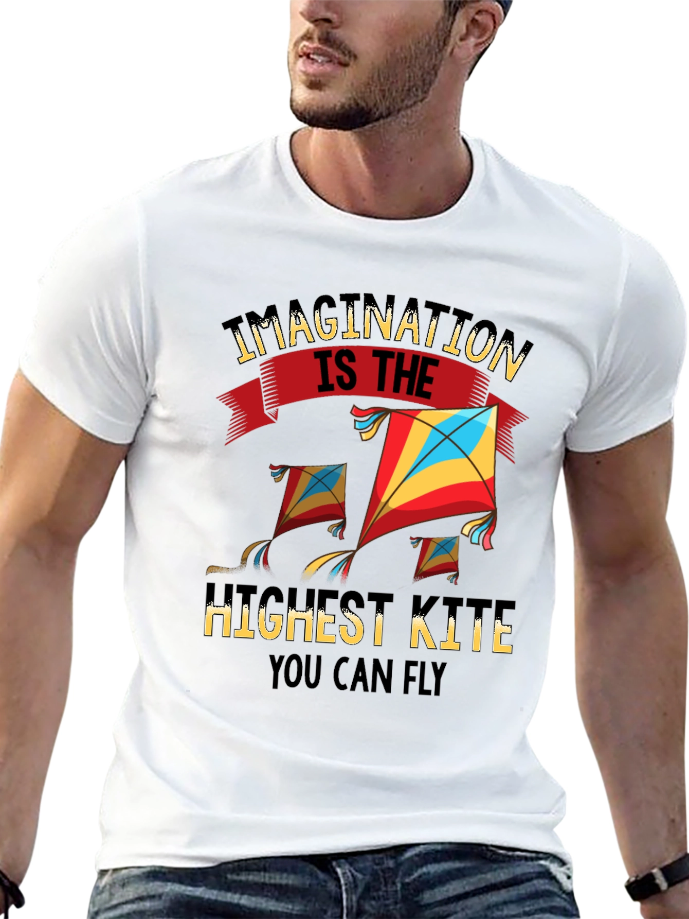 Imagination Kite Graphic T-Shirt