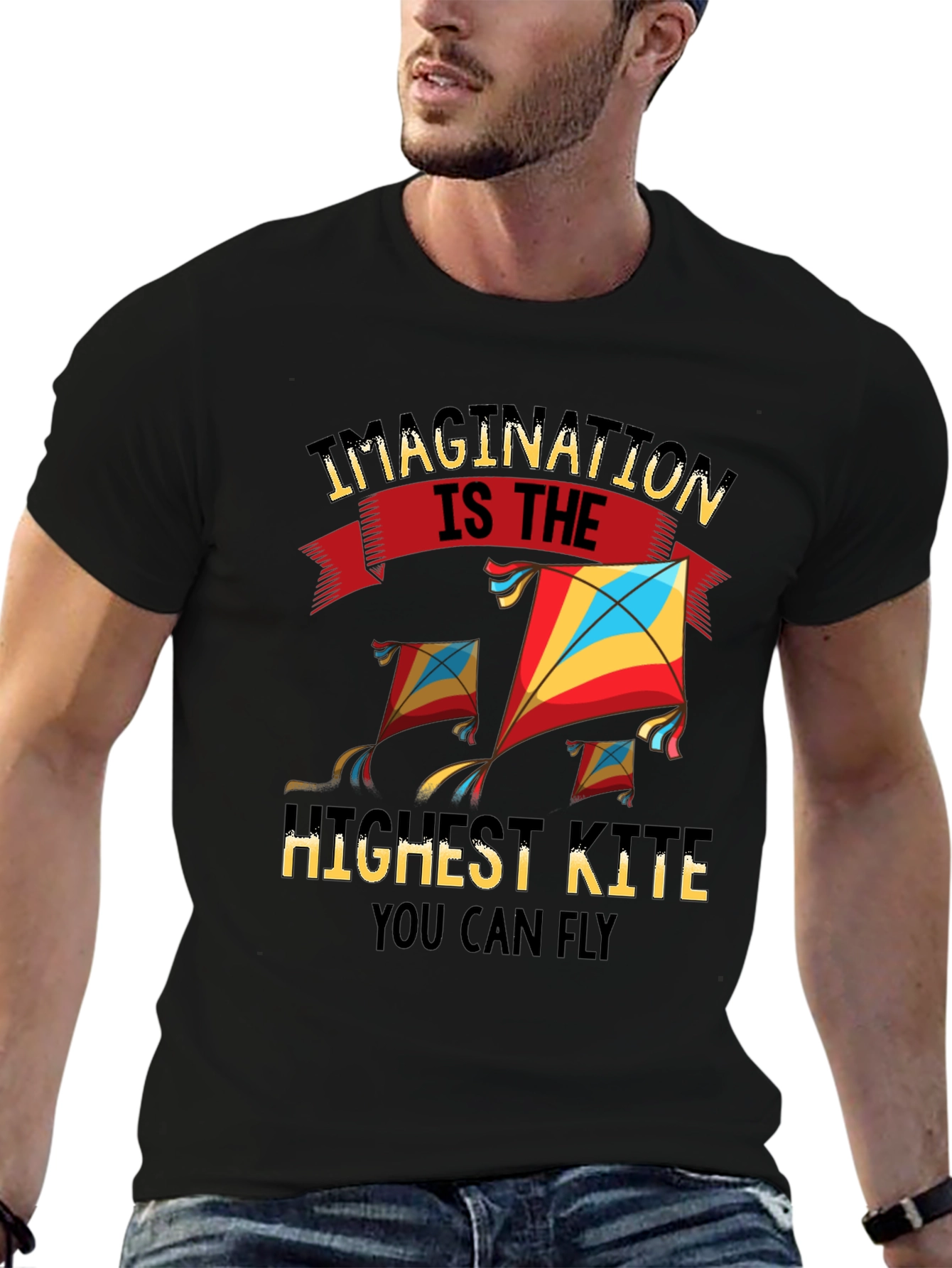 Imagination Kite Graphic T-Shirt