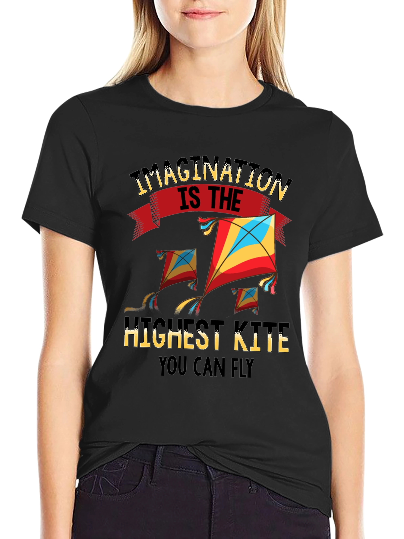 Imagination Kite Graphic T-Shirt