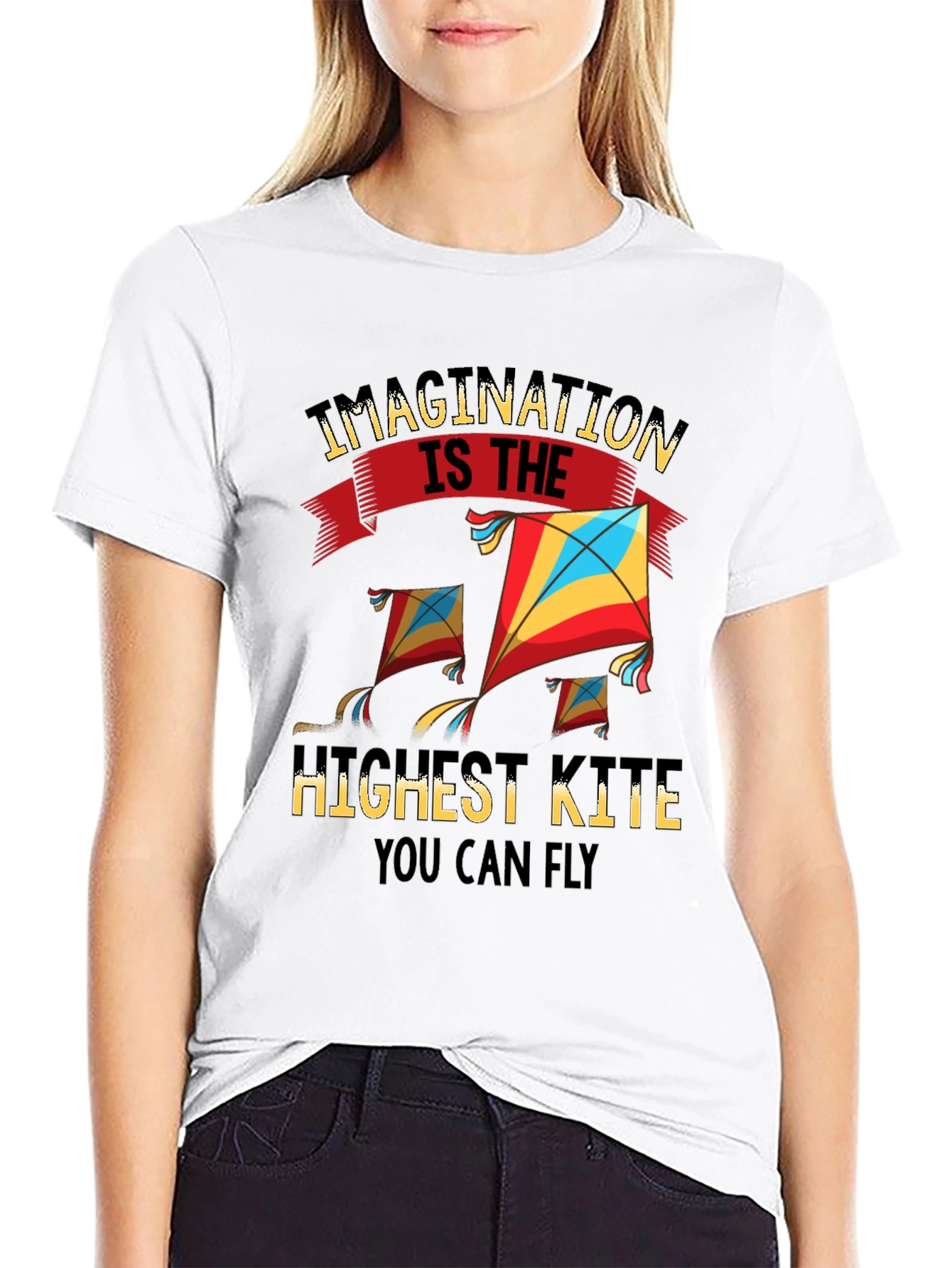 Imagination Kite Graphic T-Shirt