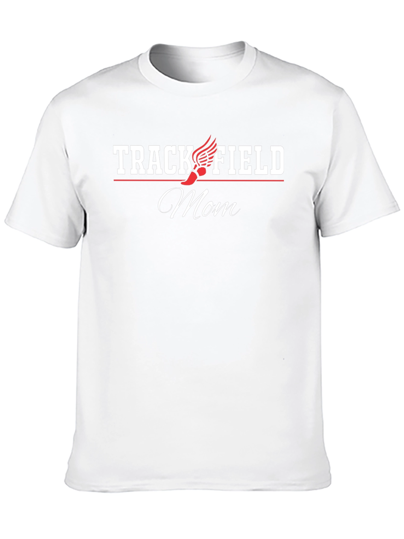 Track & Field Mom Black T-Shirt