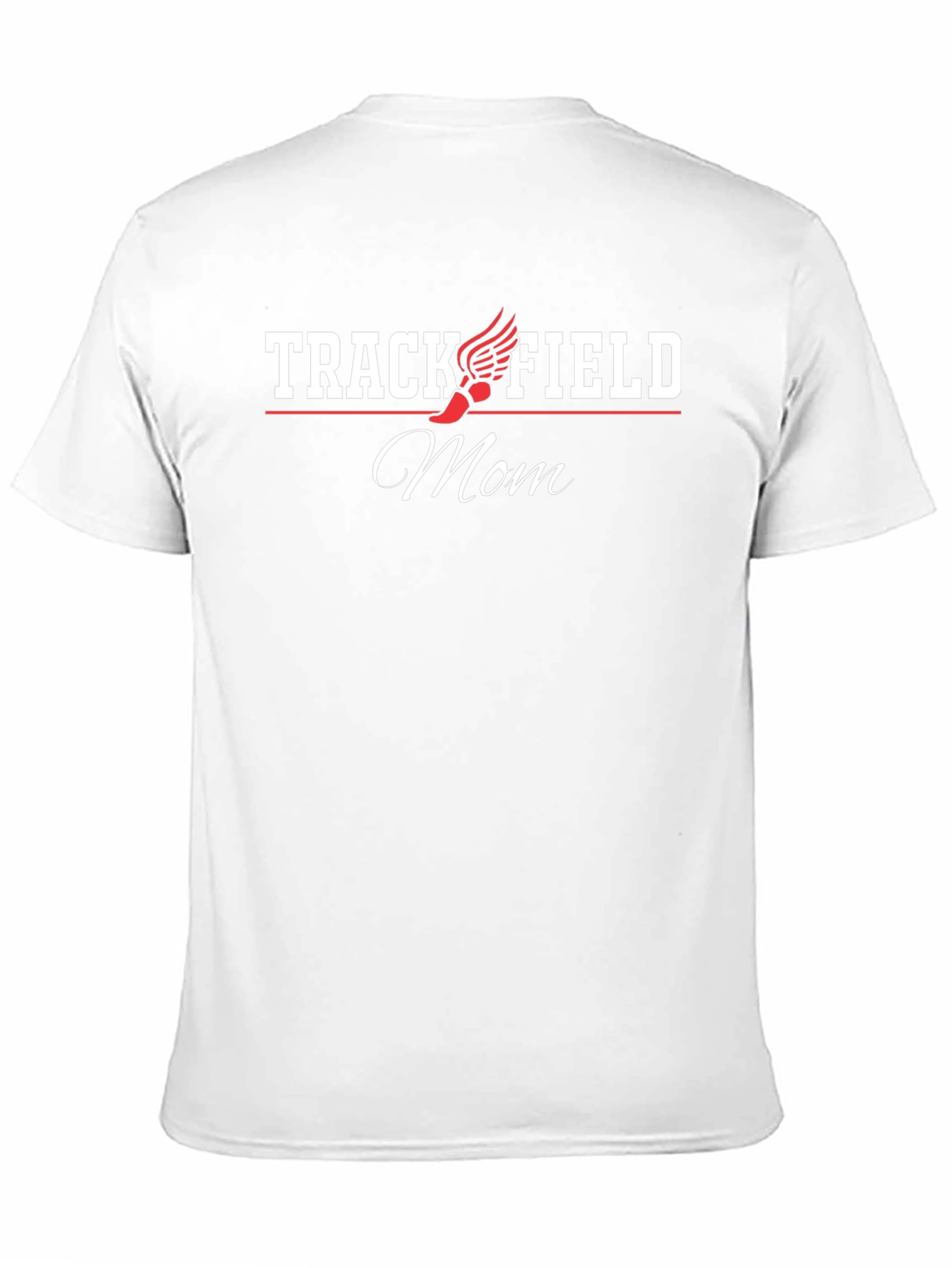 Track & Field Mom Black T-Shirt