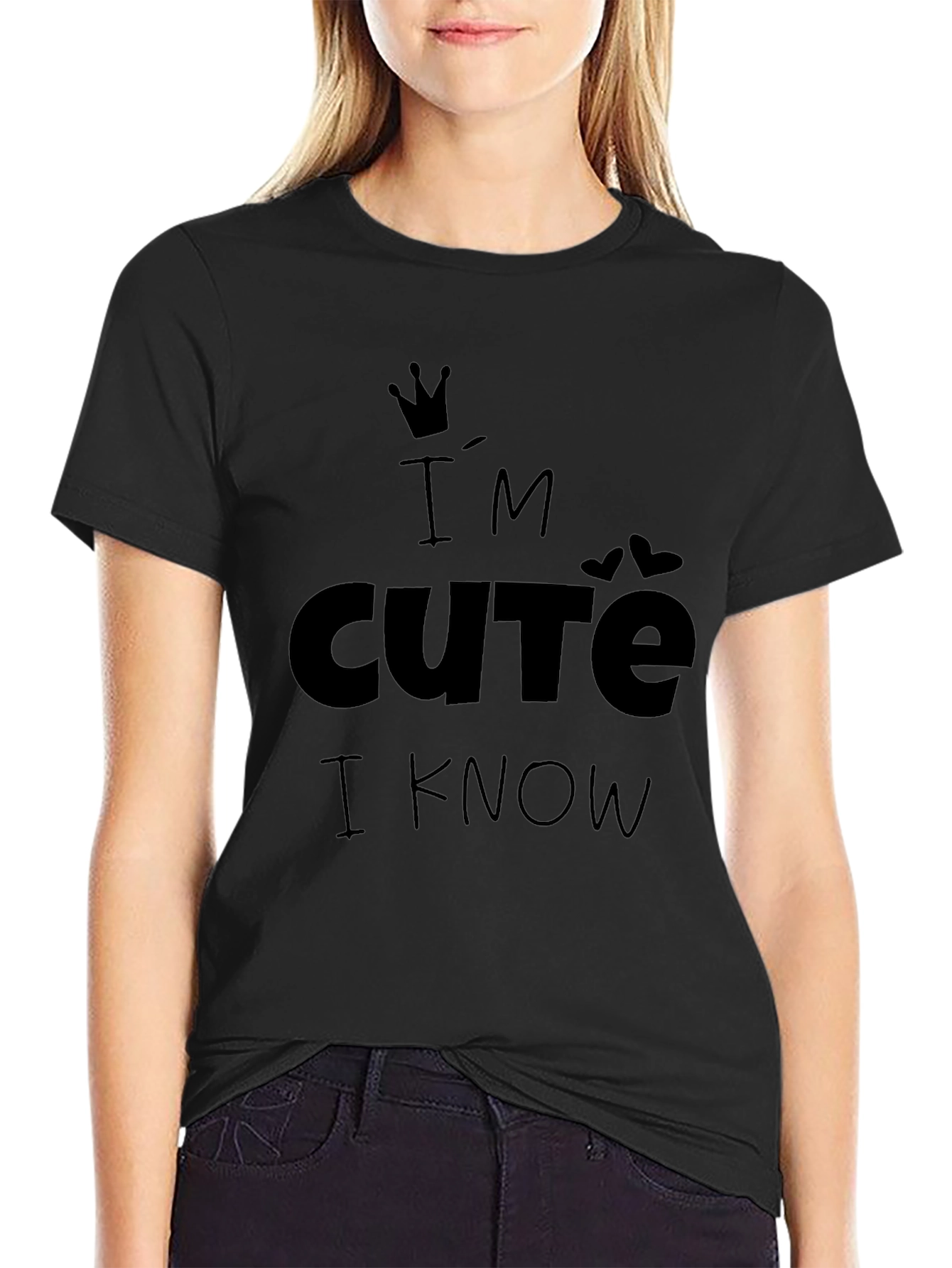 Im Cute I Know Graphic Tee - Unisex