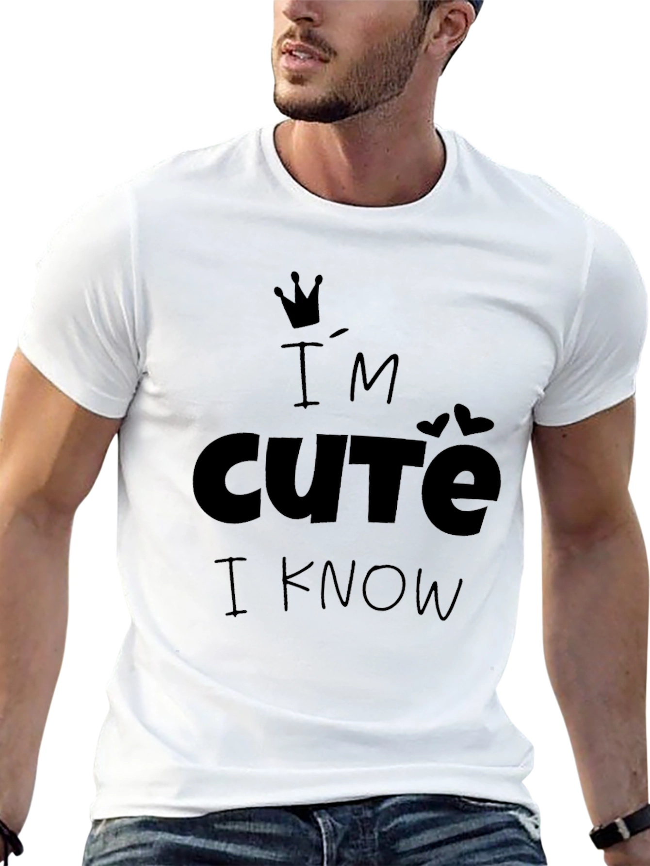 Im Cute I Know Graphic Tee - Unisex