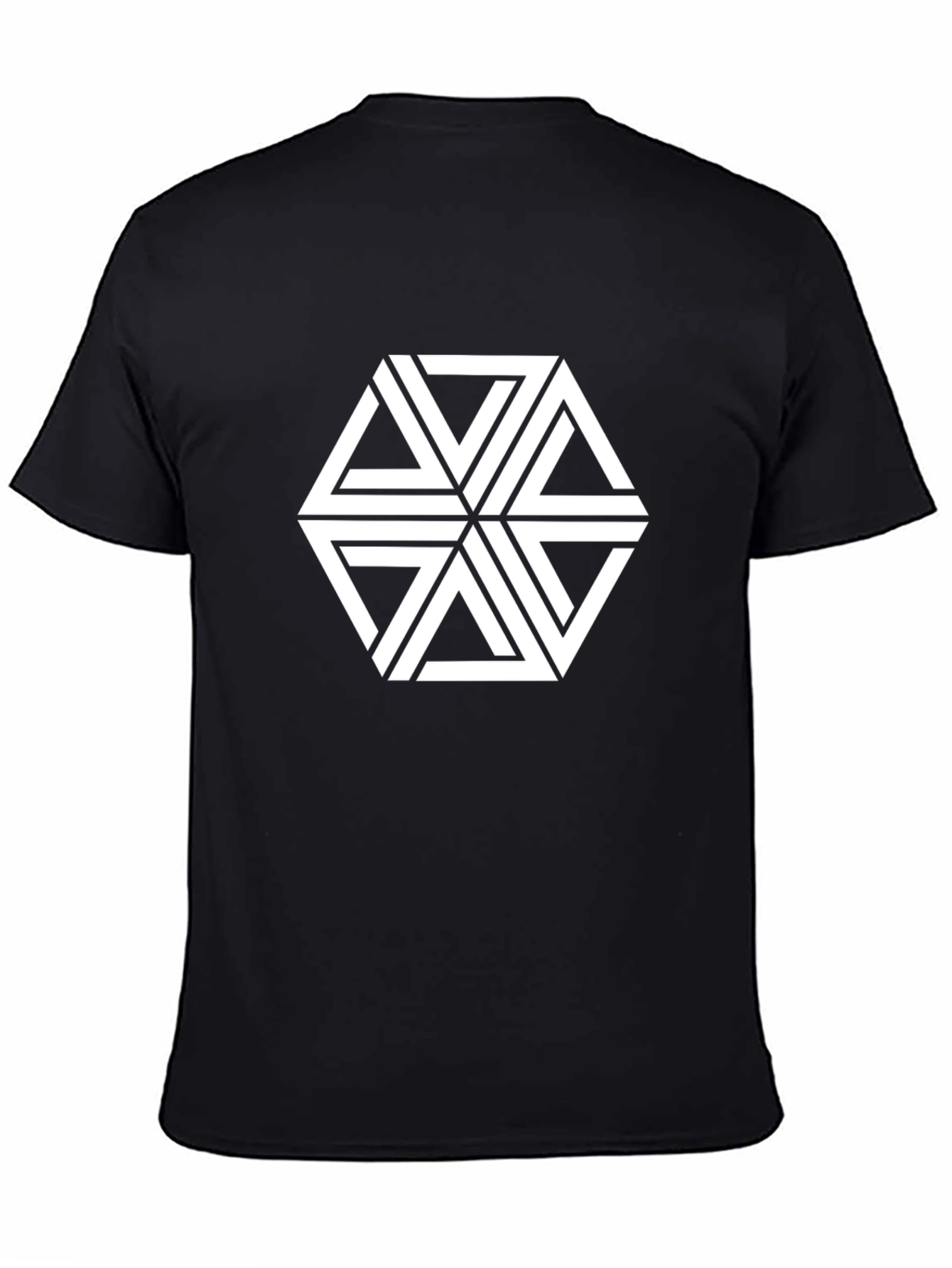 Geometric Illusion Graphic Tee