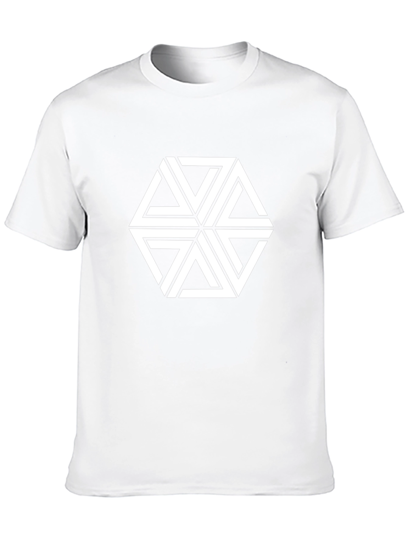 Geometric Illusion Graphic Tee