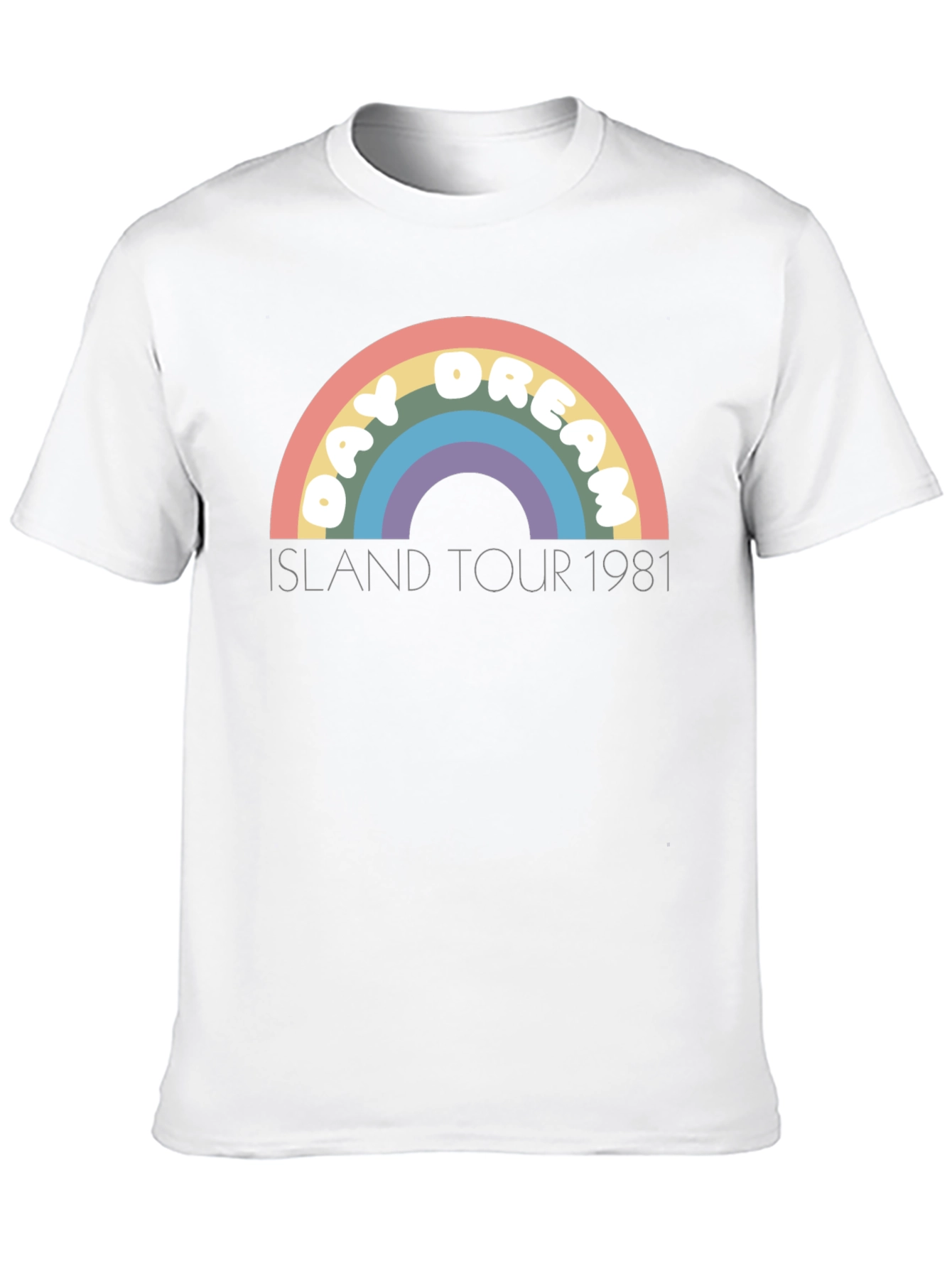 Day Dream Island Tour 1981 Black T-Shirt