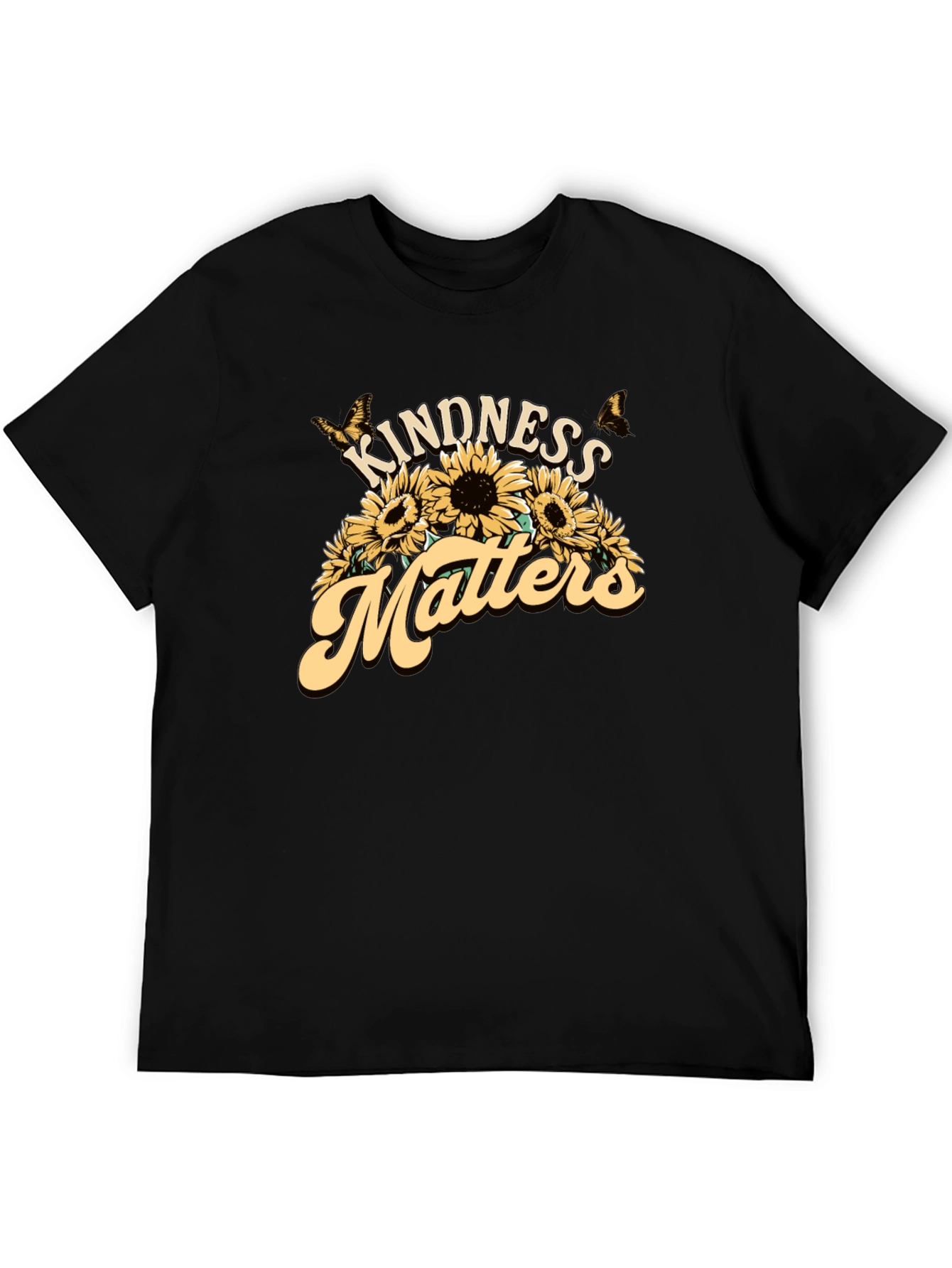 Kindness Matters Sunflower Graphic Tee