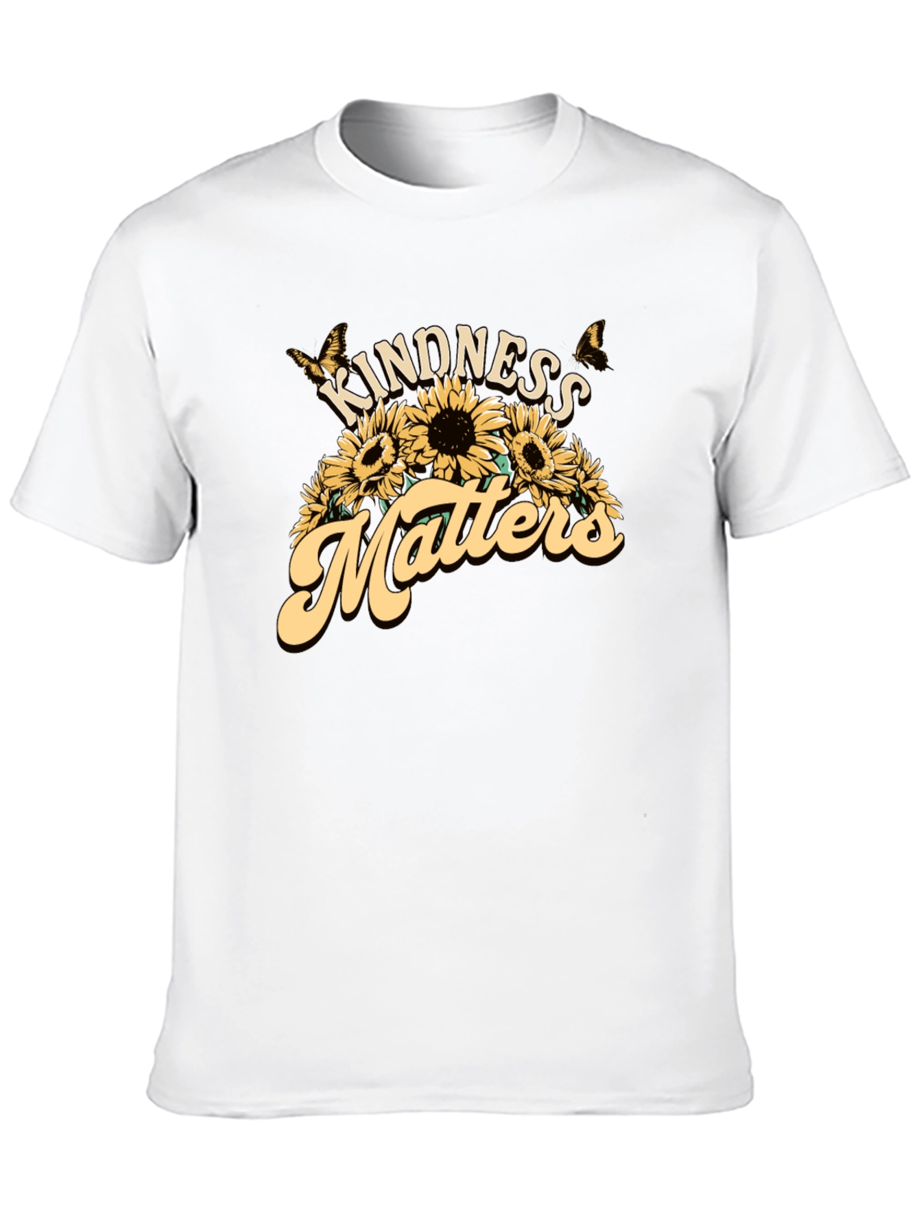 Kindness Matters Sunflower Graphic Tee