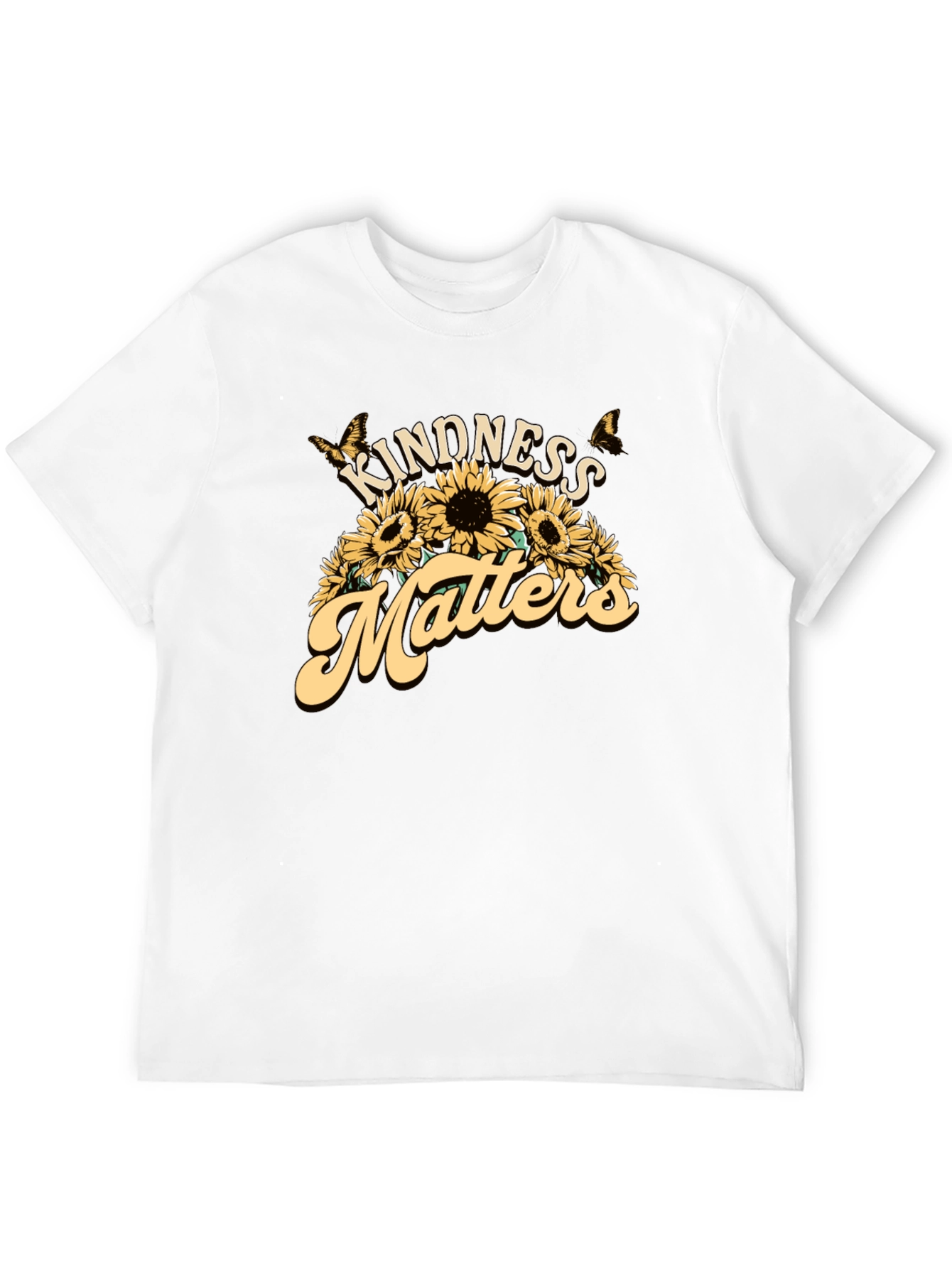 Kindness Matters Sunflower Graphic Tee
