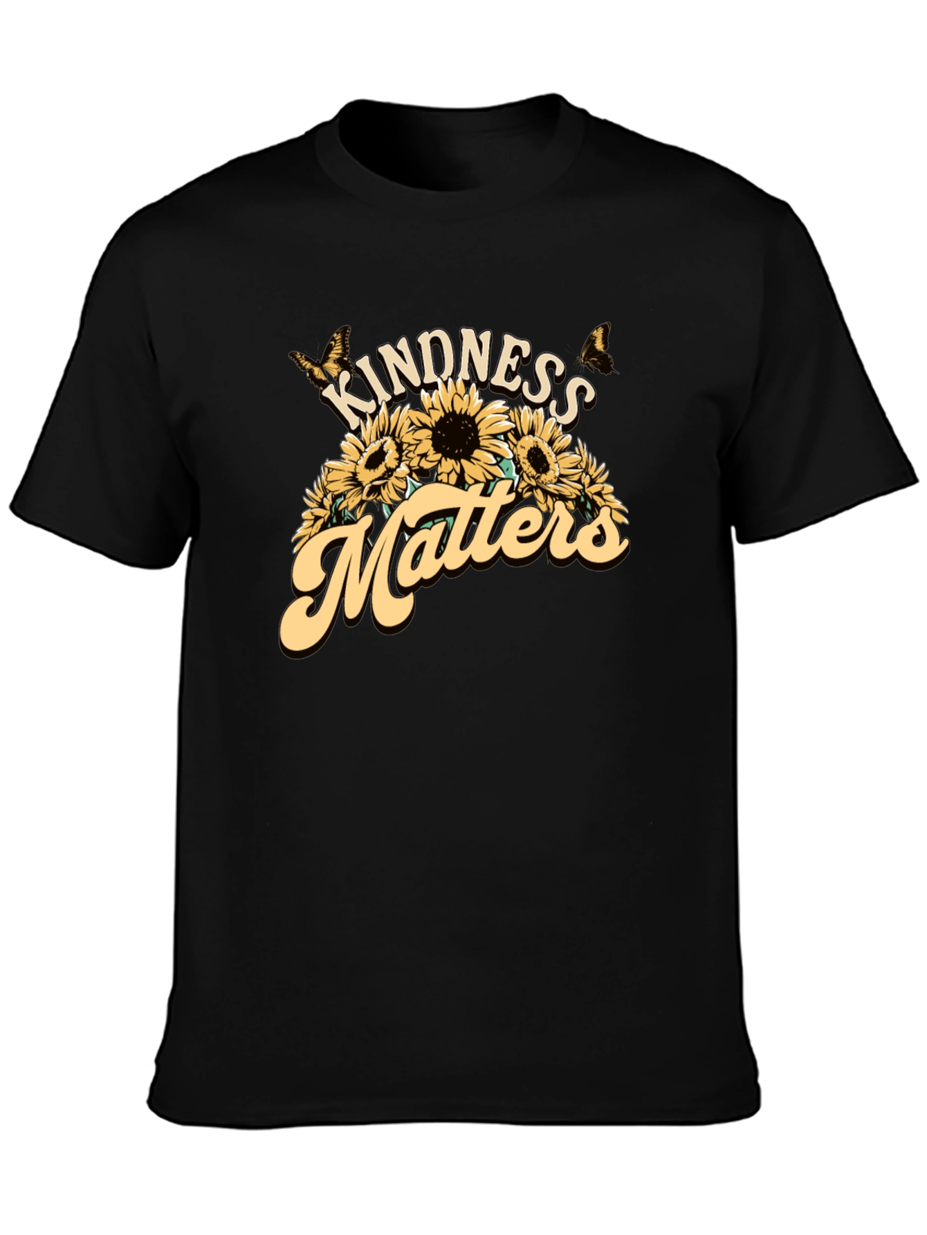 Kindness Matters Sunflower Graphic Tee