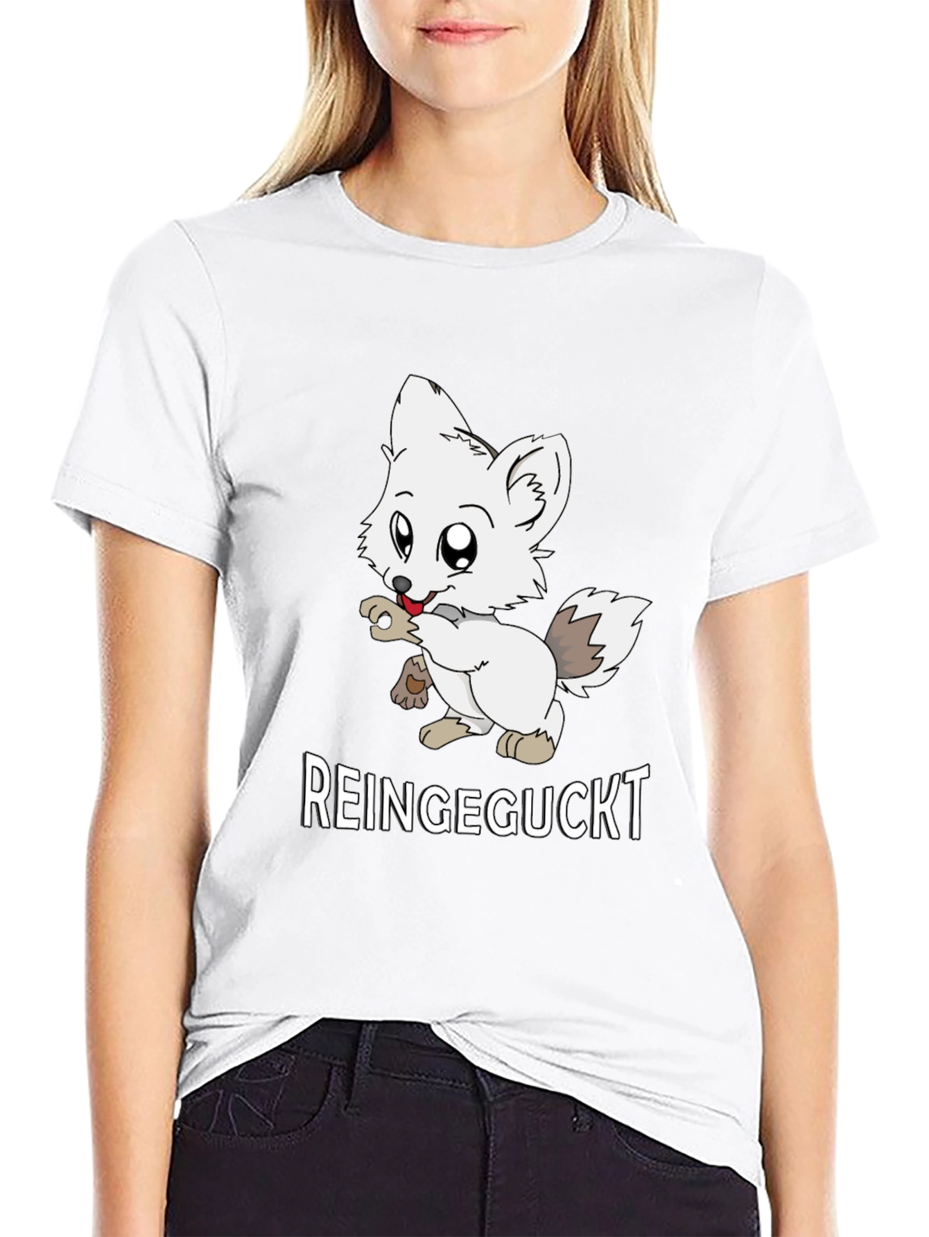 Cute Fox T-Shirt - Reingeguckt Design