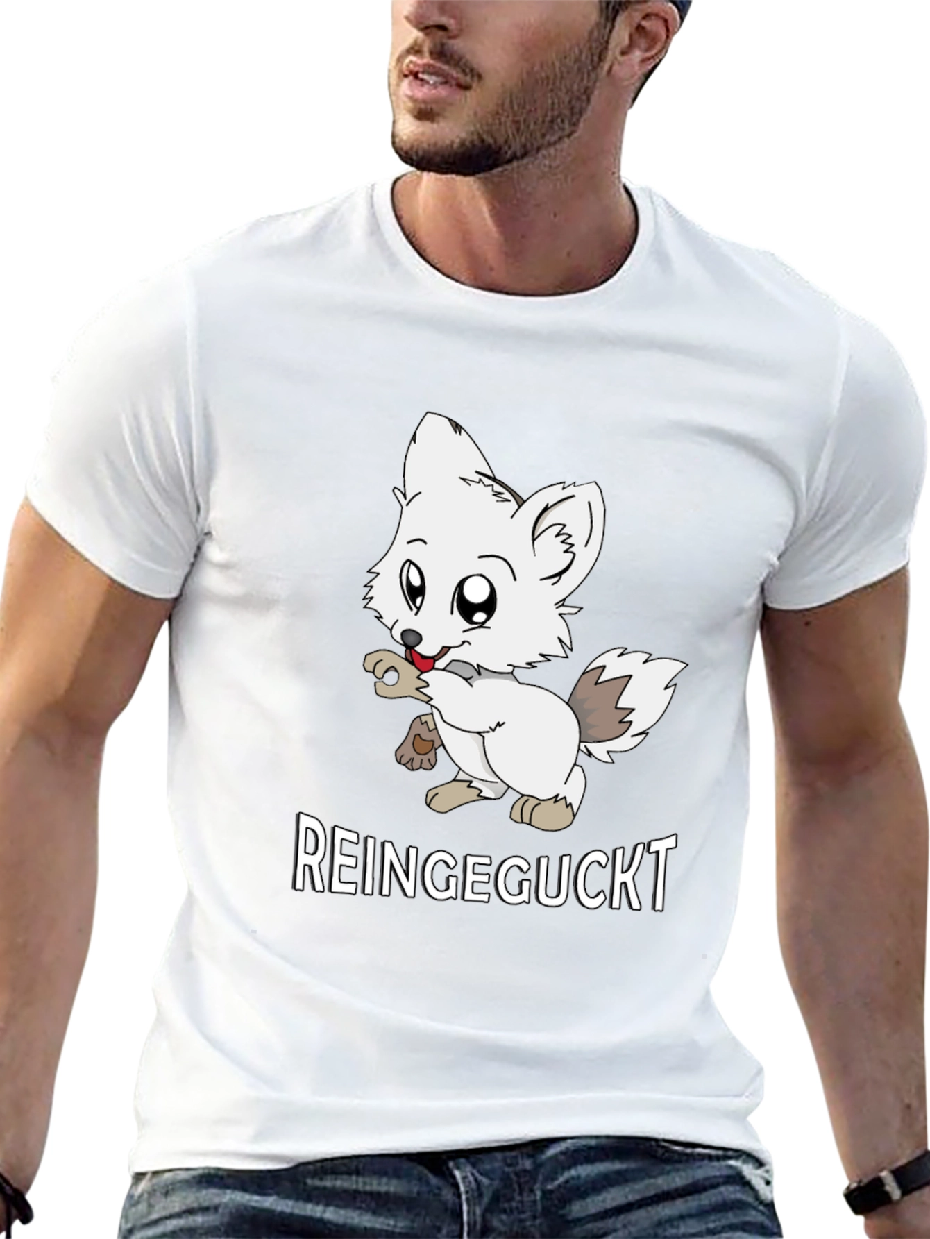 Cute Fox T-Shirt - Reingeguckt Design
