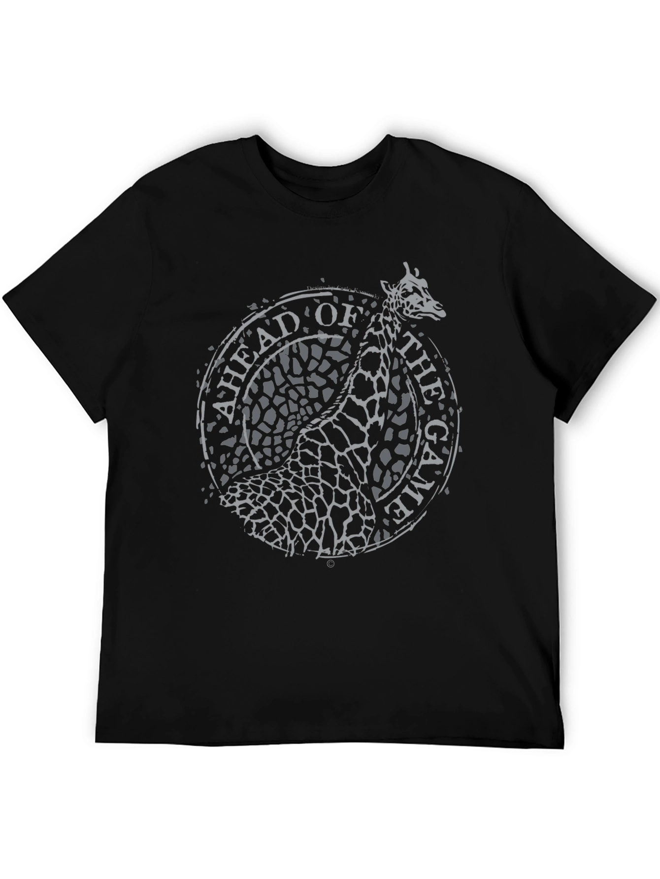 Ahead of the Game Giraffe Graphic T-Shirt