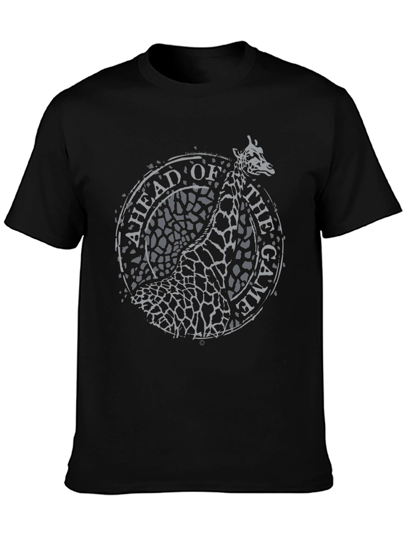 Ahead of the Game Giraffe Graphic T-Shirt
