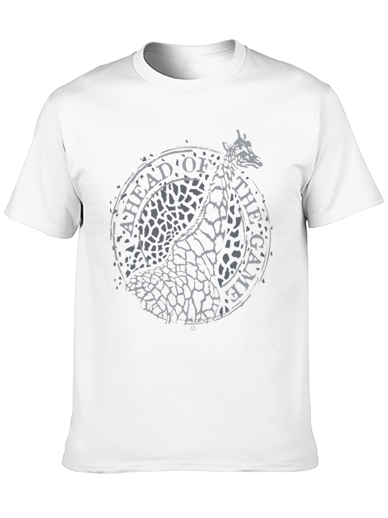 Ahead of the Game Giraffe Graphic T-Shirt