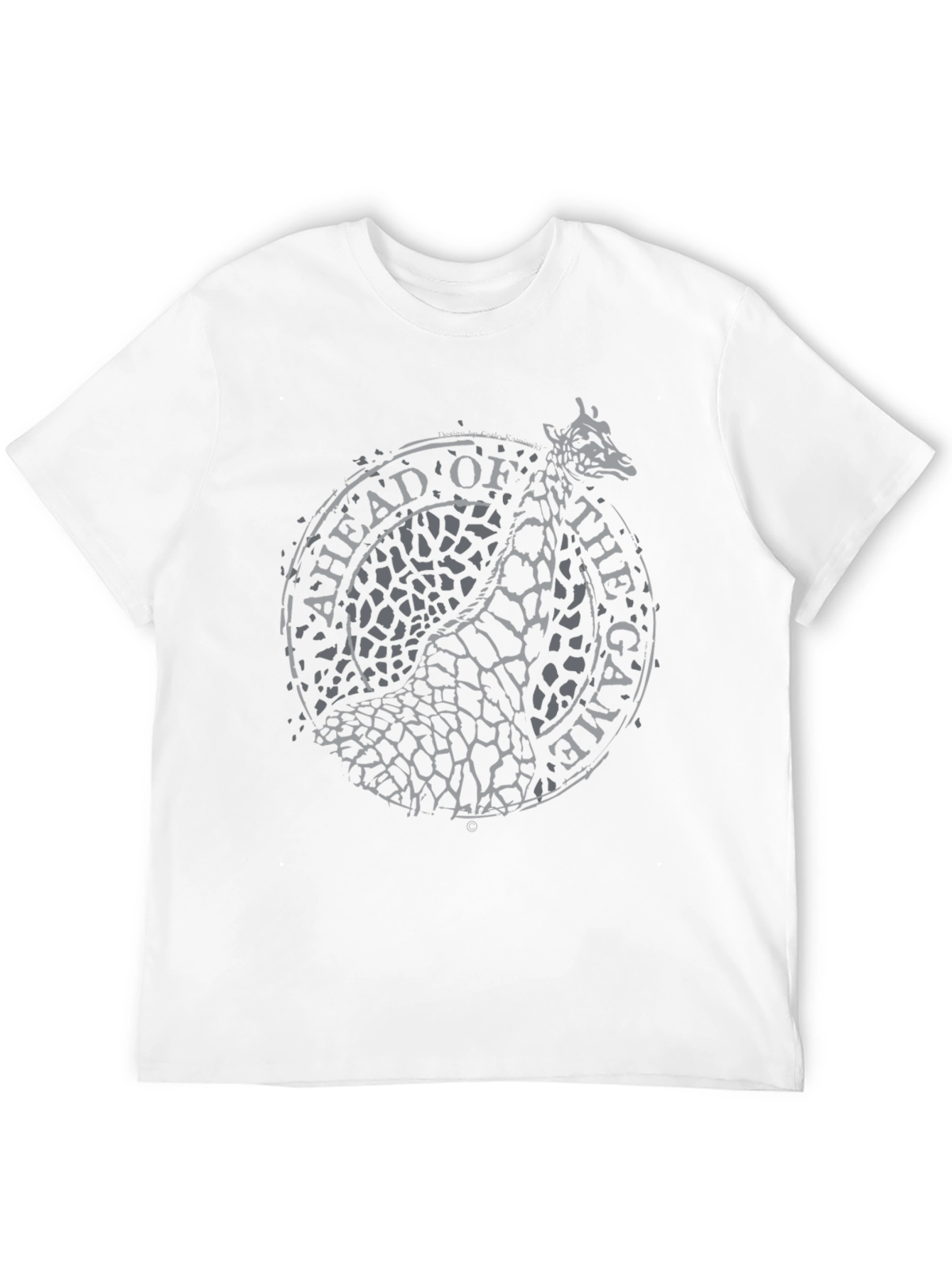 Ahead of the Game Giraffe Graphic T-Shirt