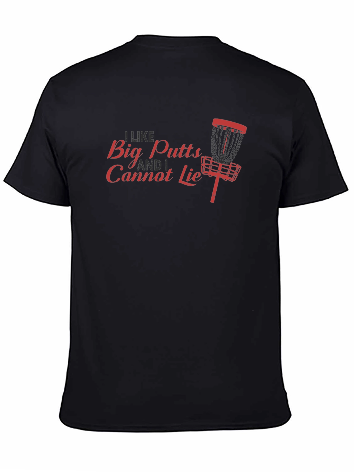 I Like Big Putts Disc Golf Graphic T-Shirt