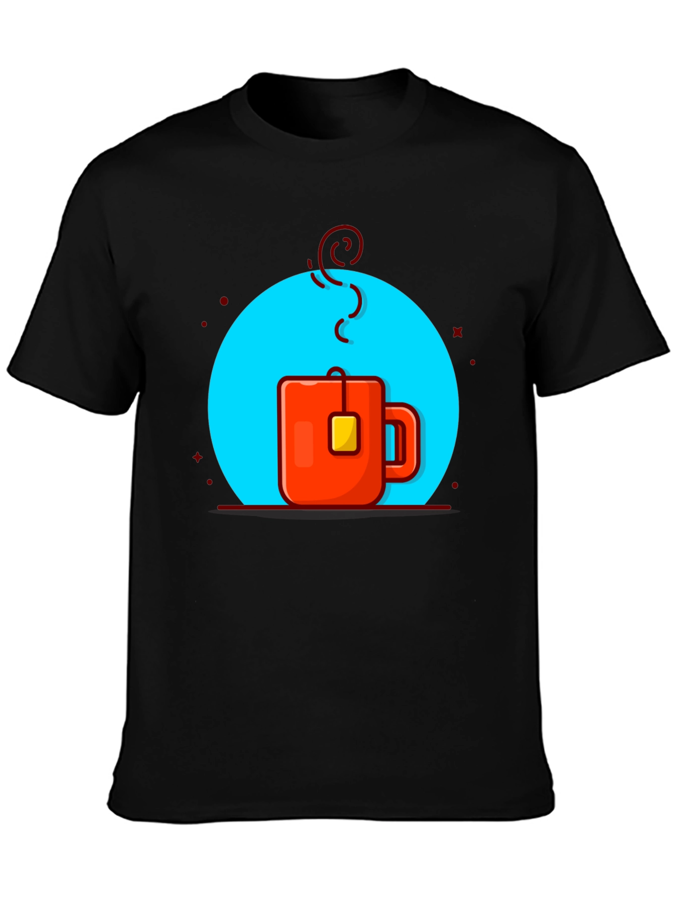 Trendy Tea Cup Graphic T-Shirt
