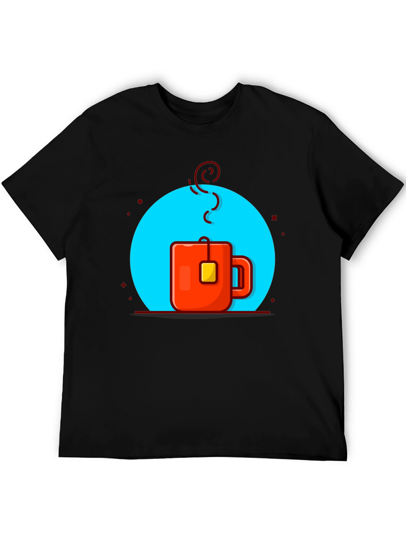 Trendy Tea Cup Graphic T-Shirt