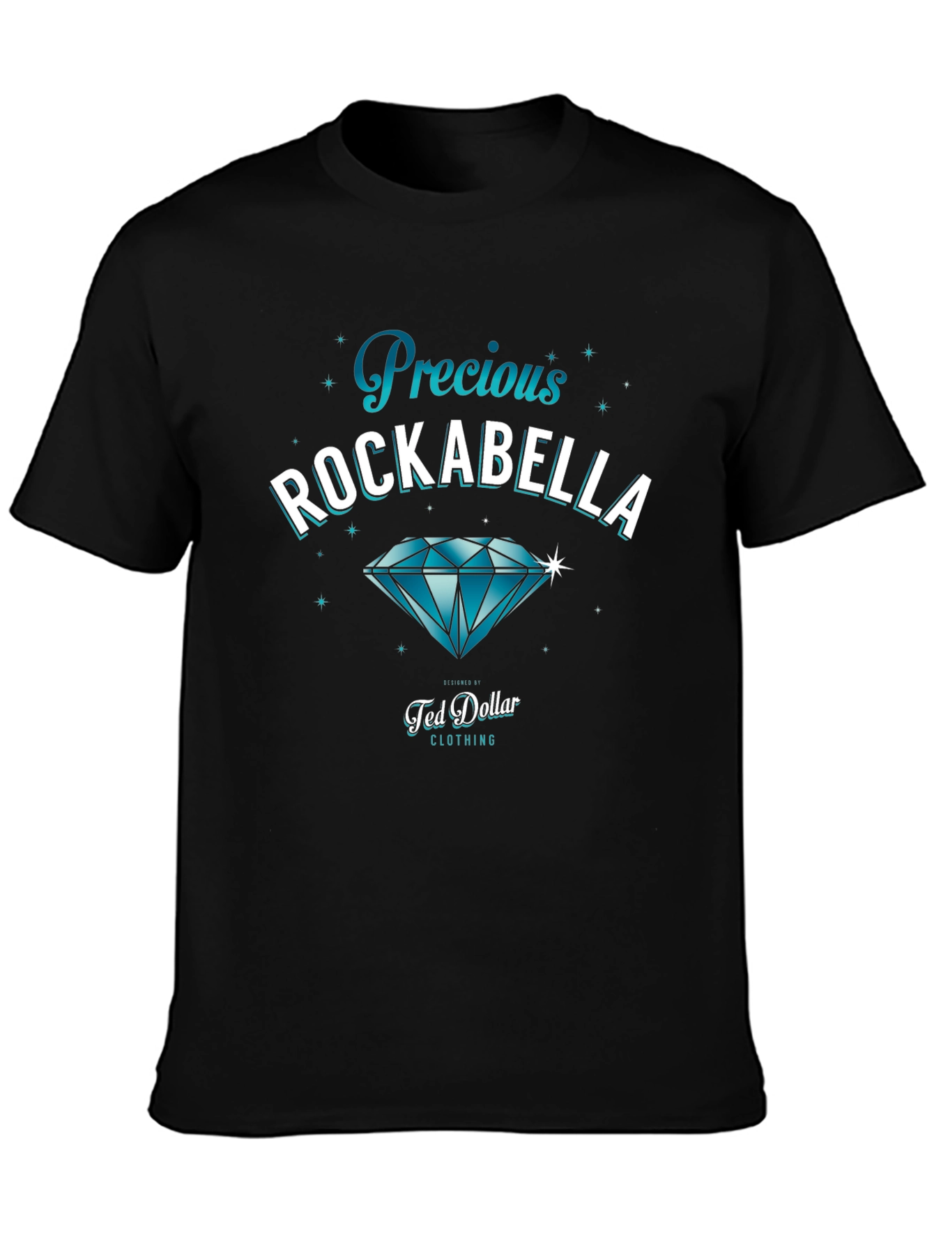 Precious Rockabella Graphic Tee - Ted Dollar Clothing