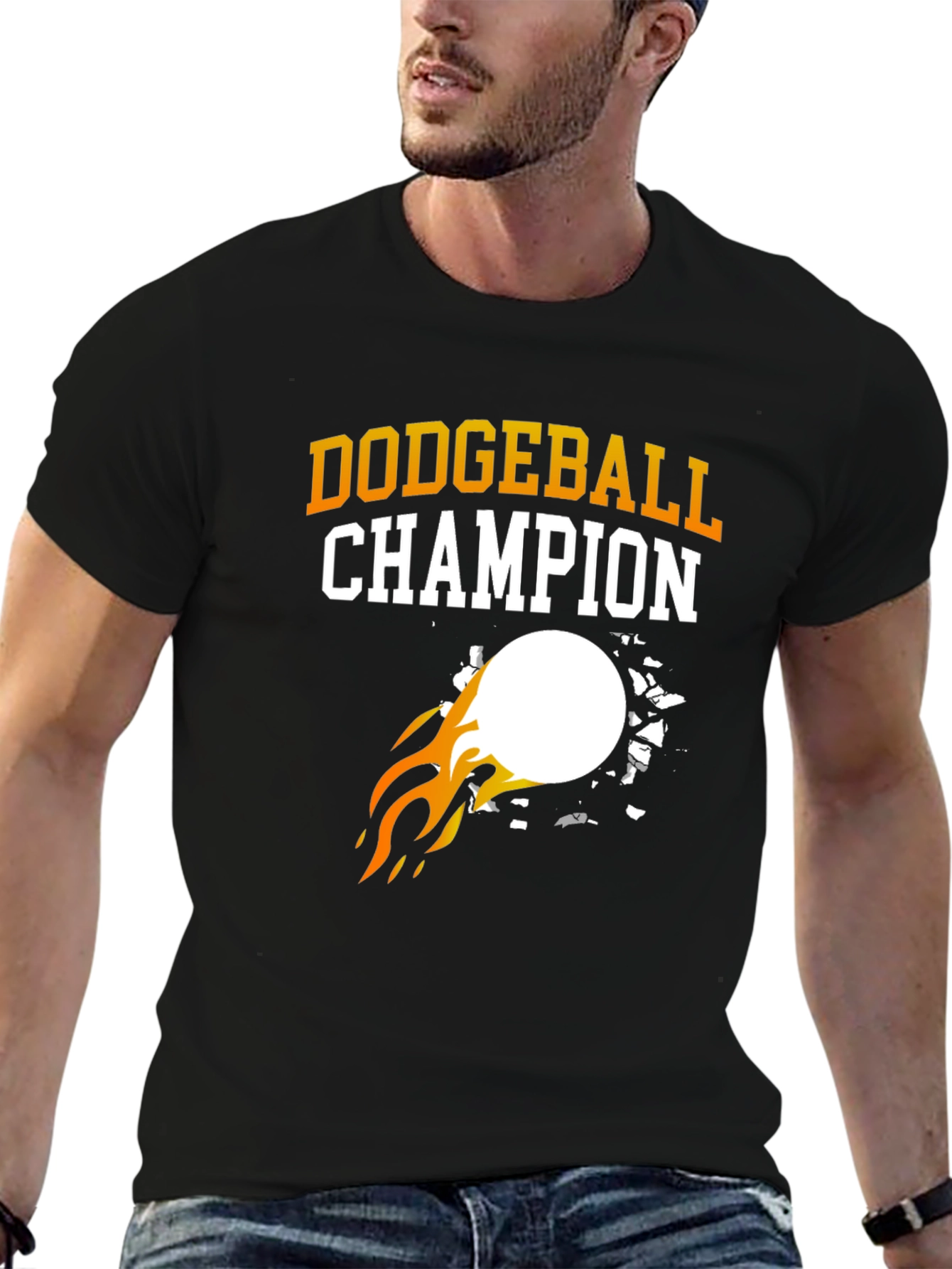 Dodgeball Champion Graphic T-Shirt