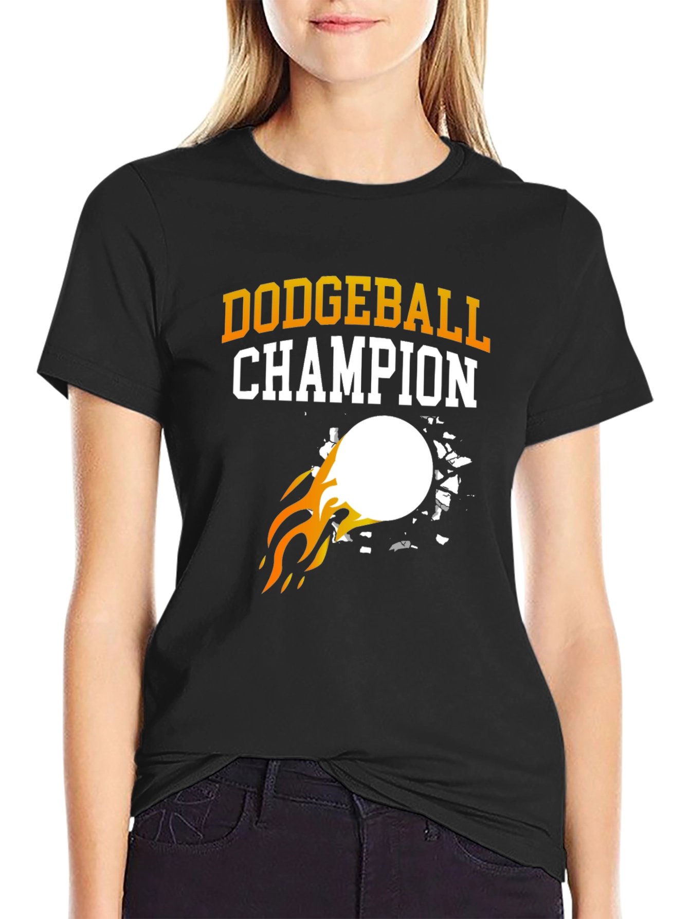 Dodgeball Champion Graphic T-Shirt