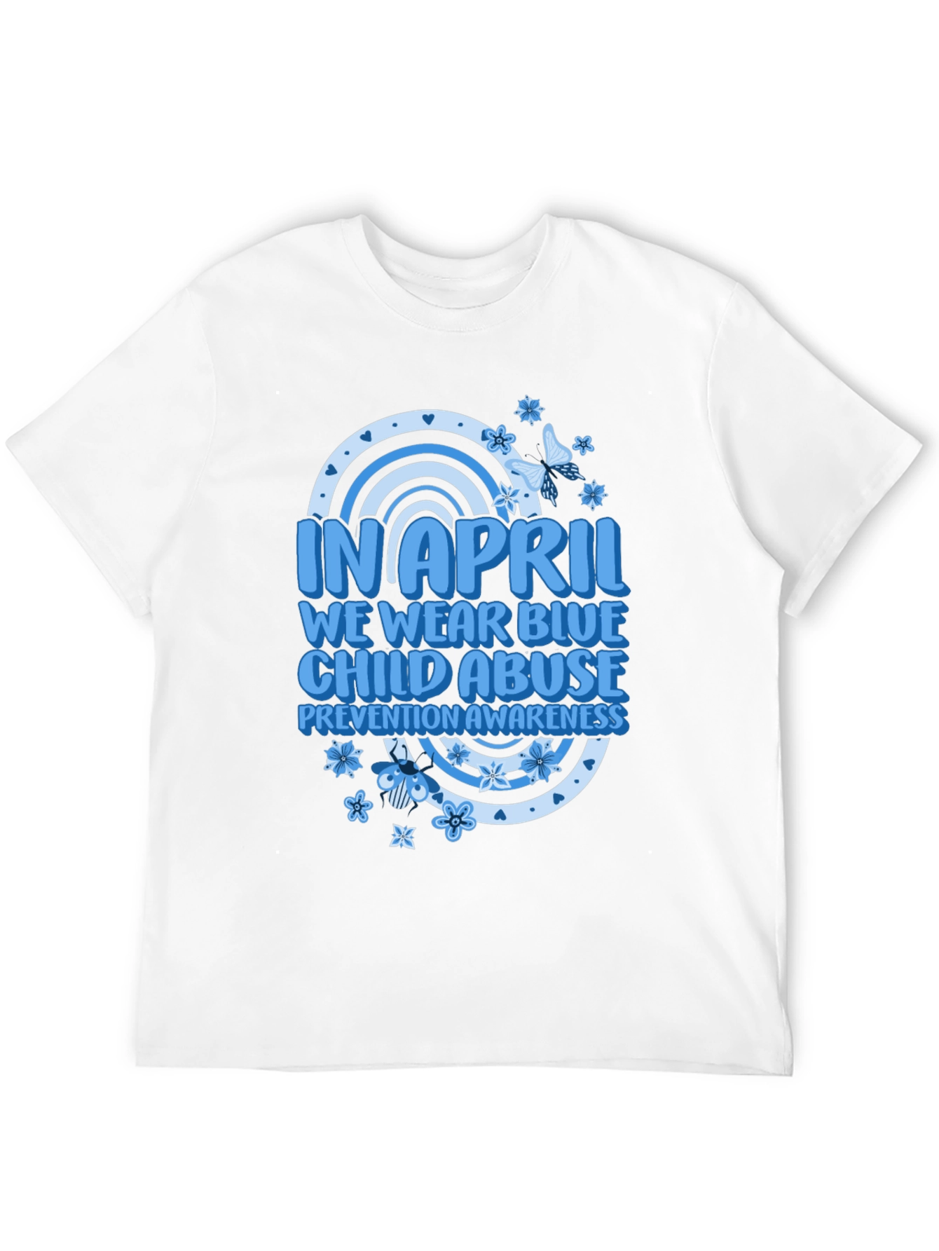 Blue Child Abuse Awareness T-Shirt