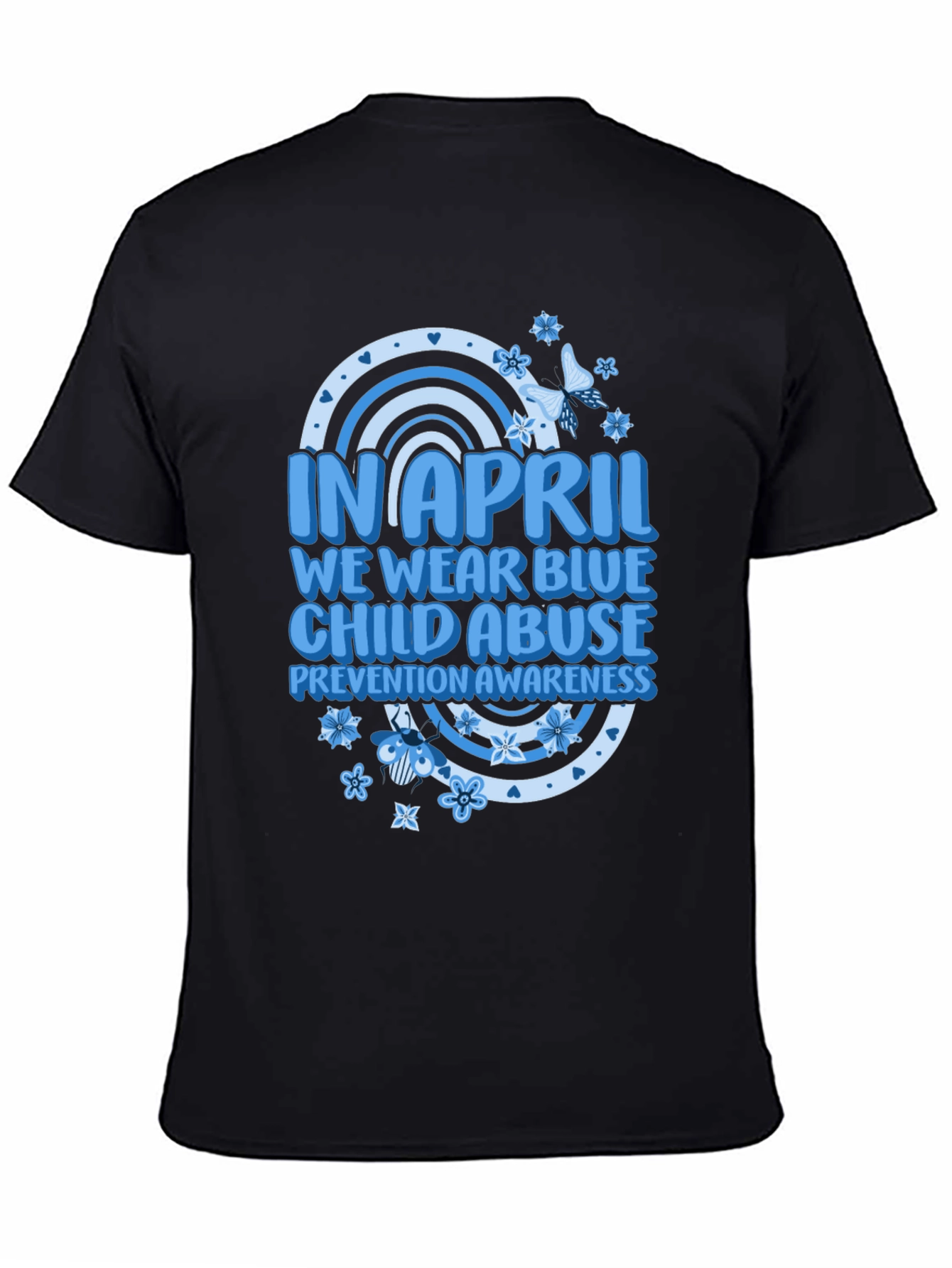 Blue Child Abuse Awareness T-Shirt