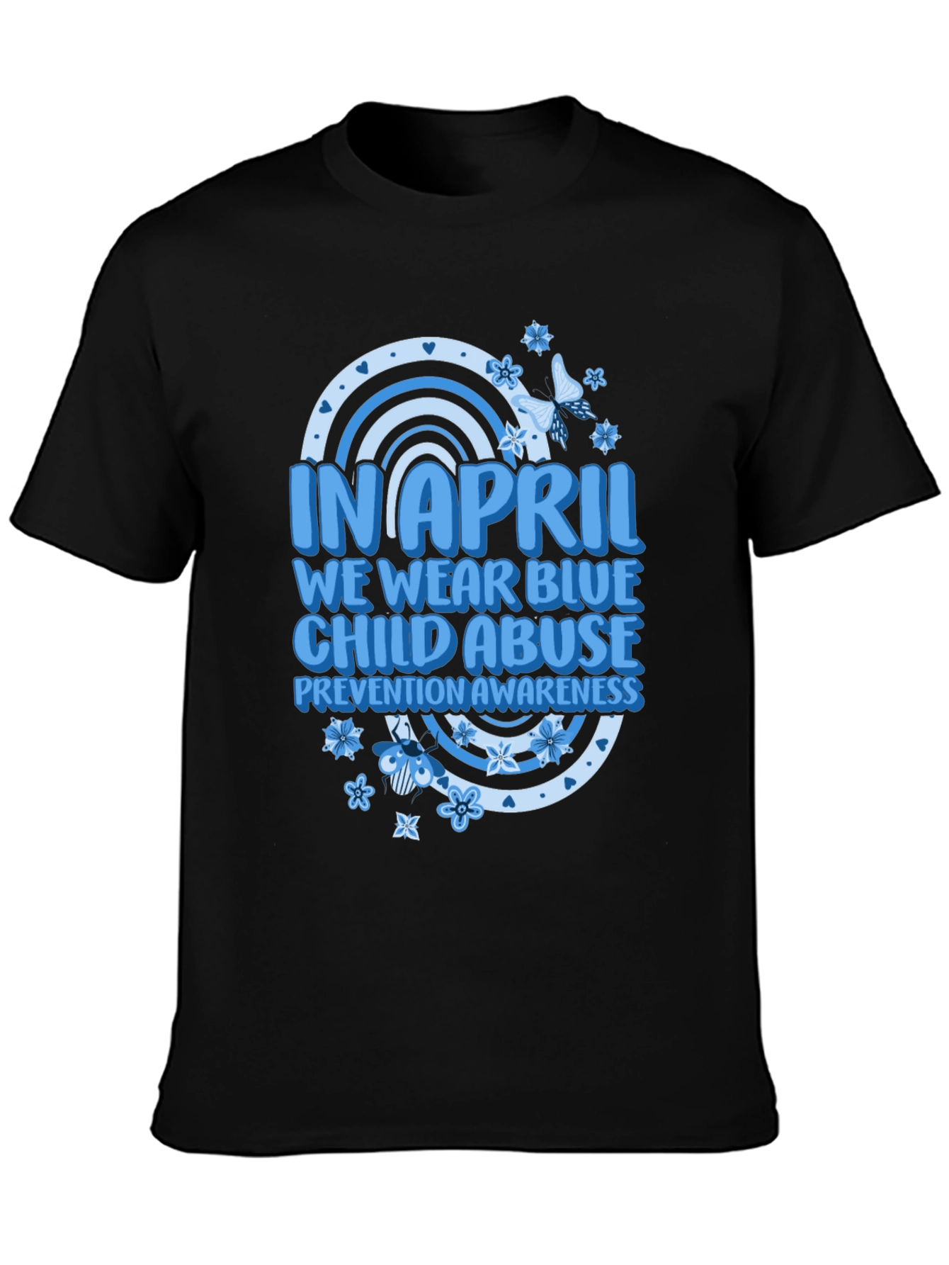 Blue Child Abuse Awareness T-Shirt