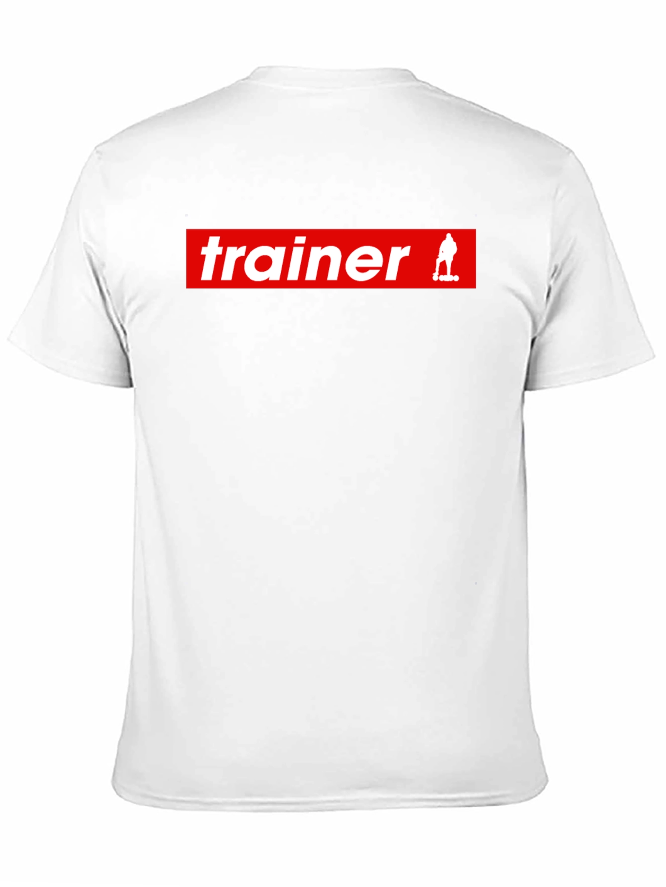 Trainer Graphic Tee - Black Cotton T-Shirt