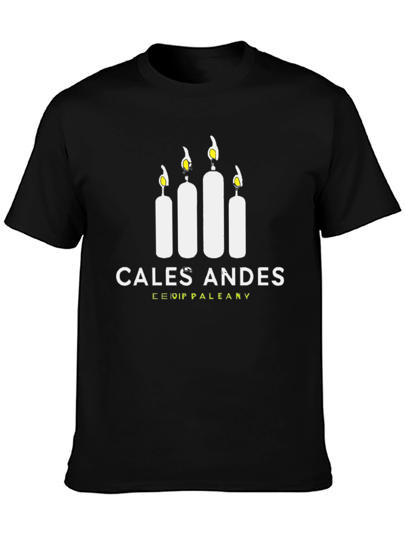 Cales Andes Graphic Tee - Soft Cotton Blend T-Shirt