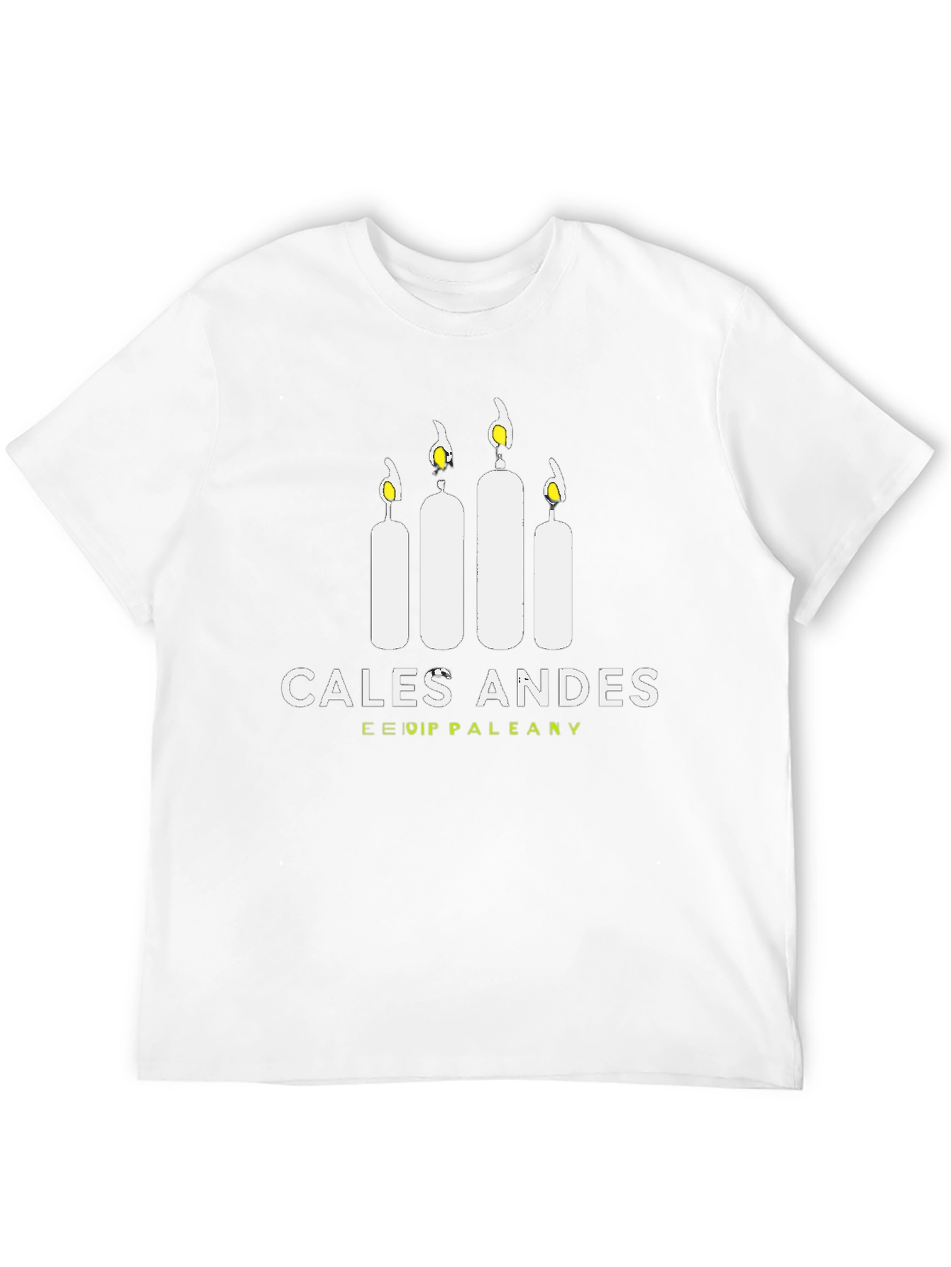 Cales Andes Graphic Tee - Soft Cotton Blend T-Shirt