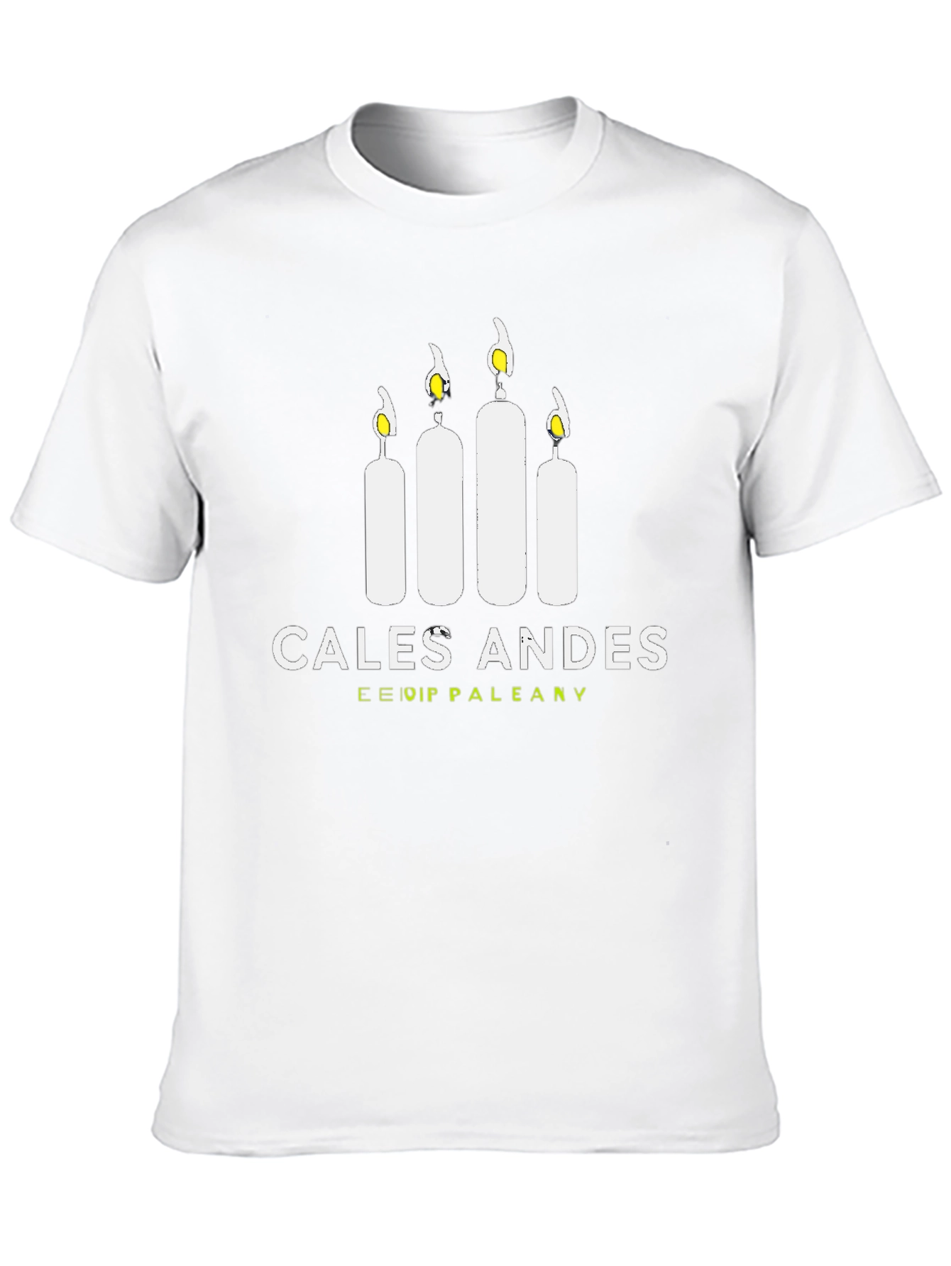Cales Andes Graphic Tee - Soft Cotton Blend T-Shirt