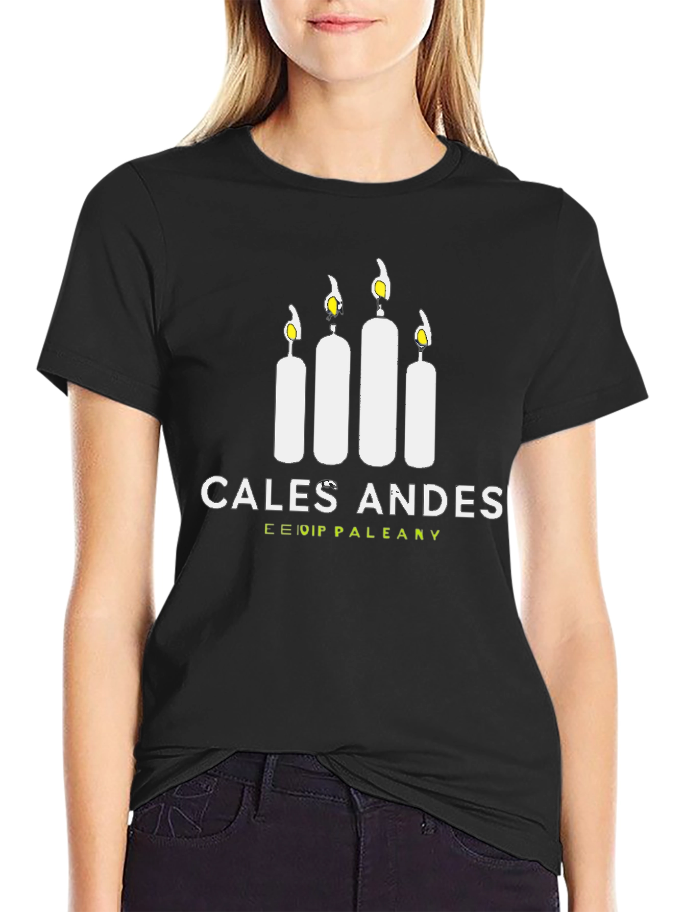 Cales Andes Graphic Tee - Soft Cotton Blend T-Shirt