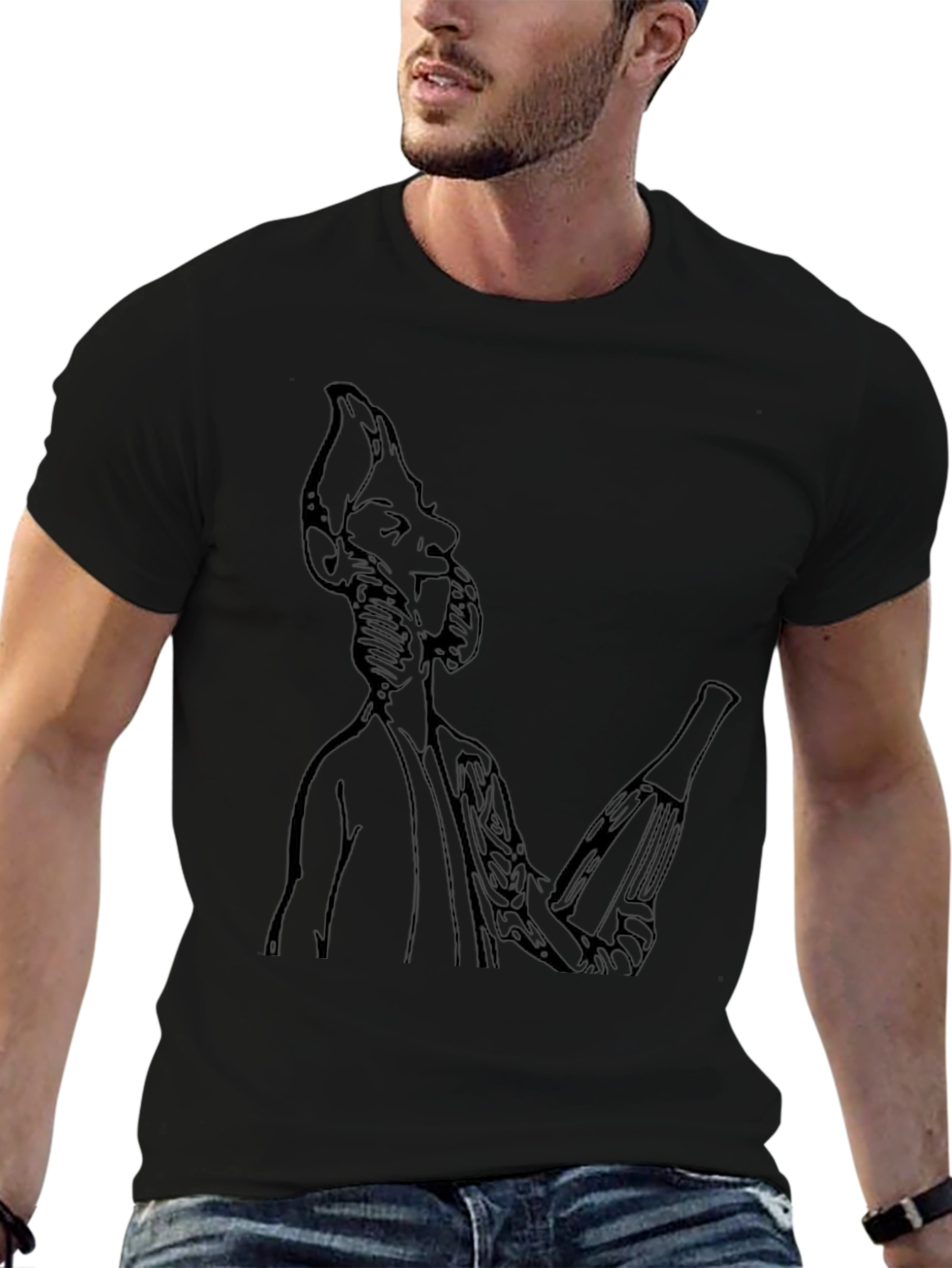 Unique Graphic T-Shirt - Quirky Character Design