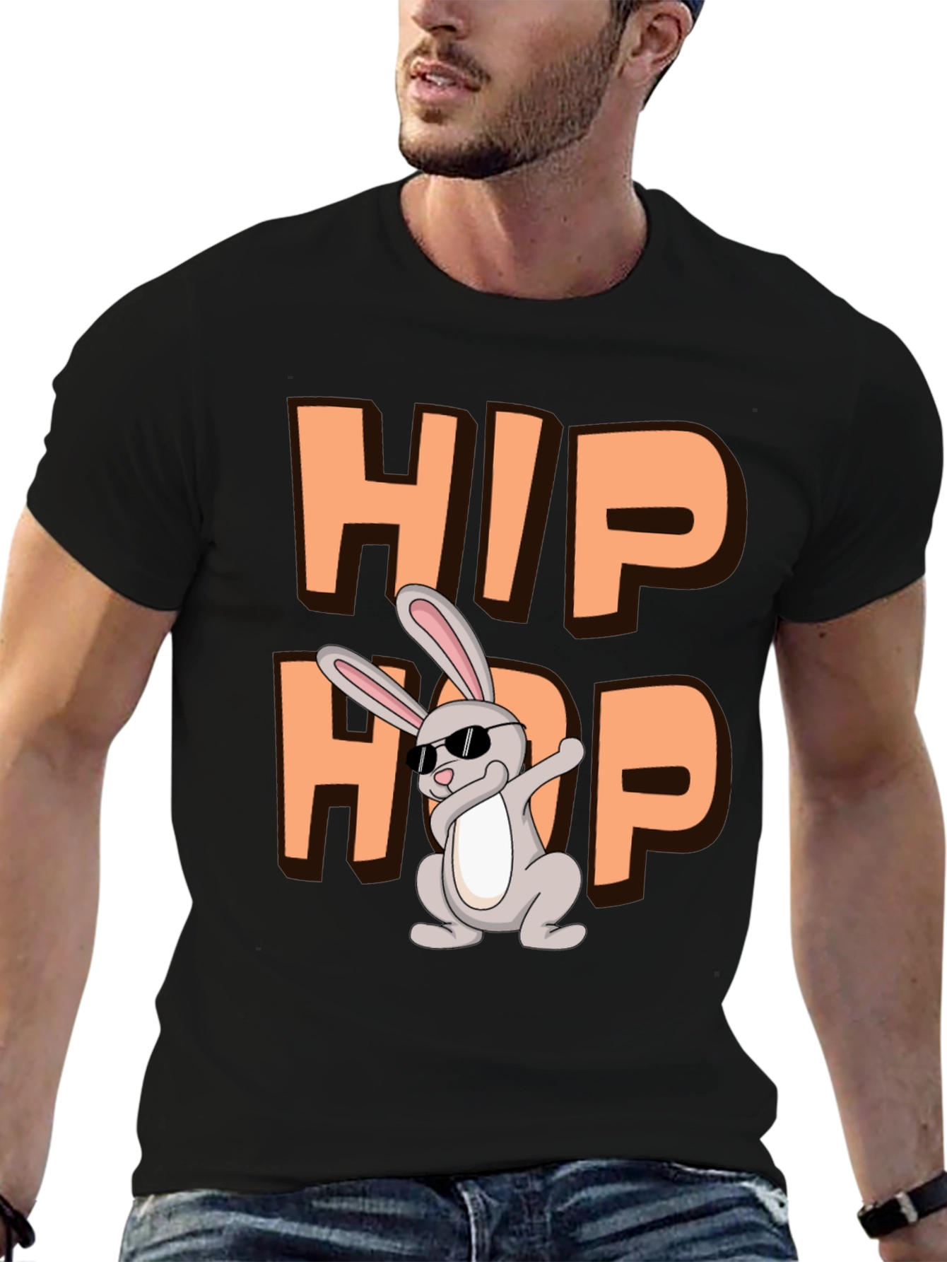 Hip Hop Easter Bunny Dab T-Shirt