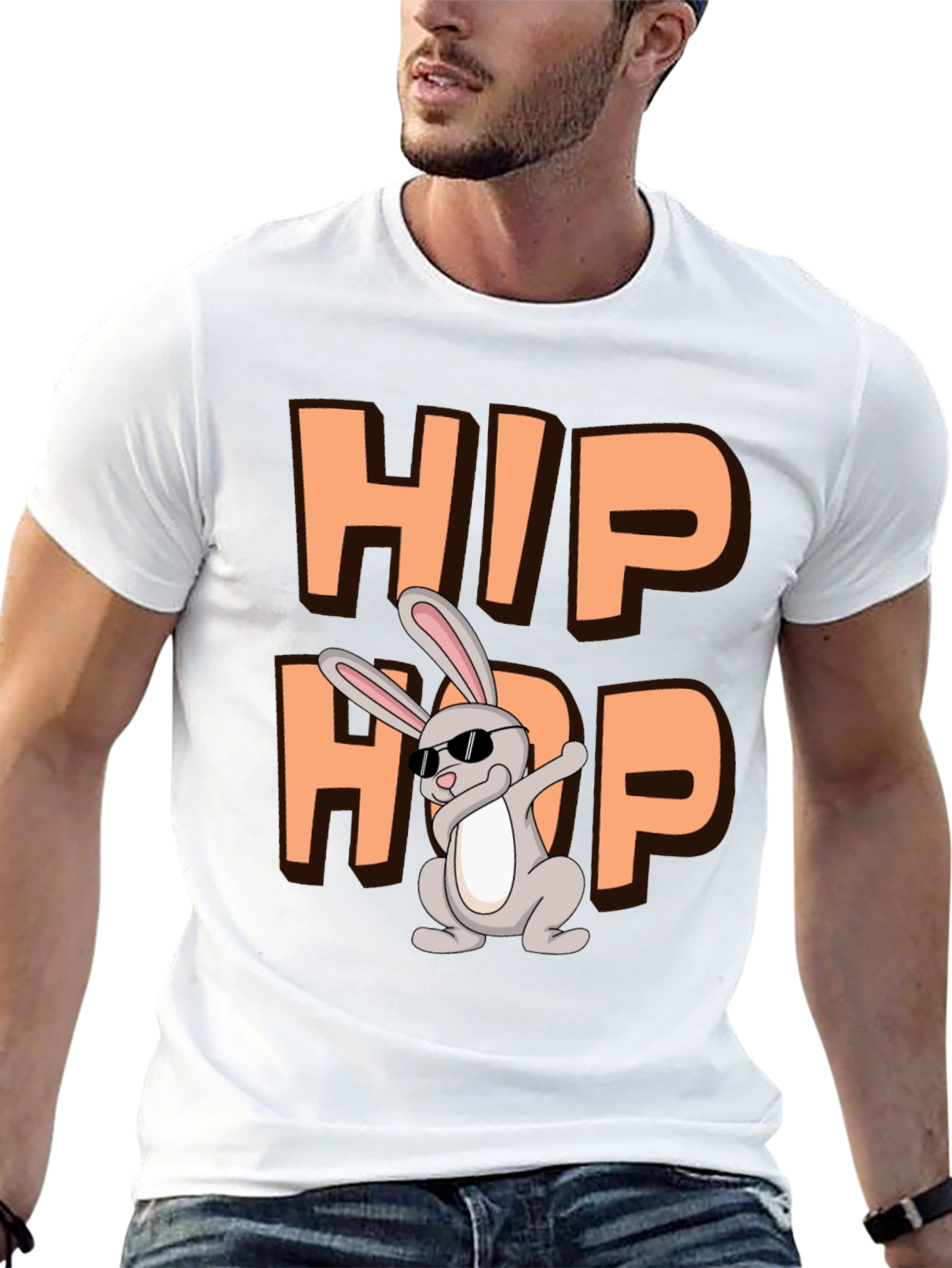 Hip Hop Easter Bunny Dab T-Shirt