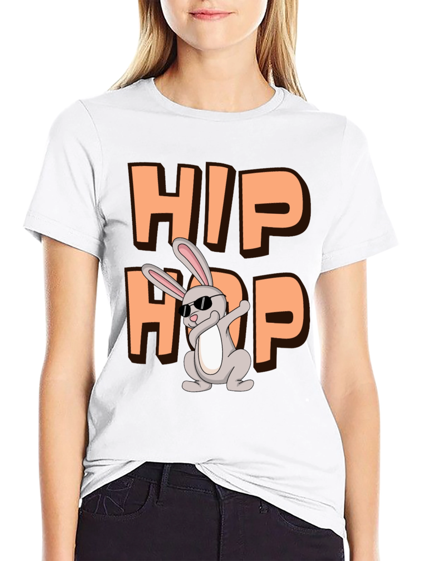Hip Hop Easter Bunny Dab T-Shirt