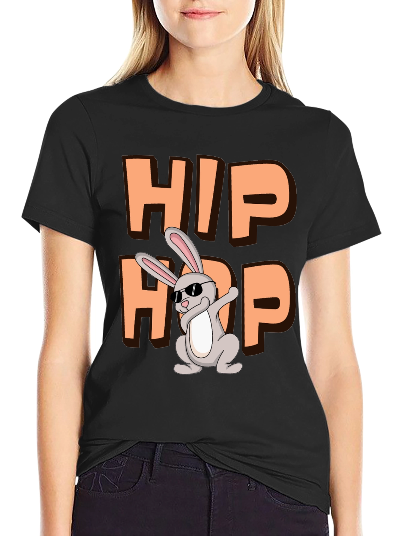 Hip Hop Easter Bunny Dab T-Shirt