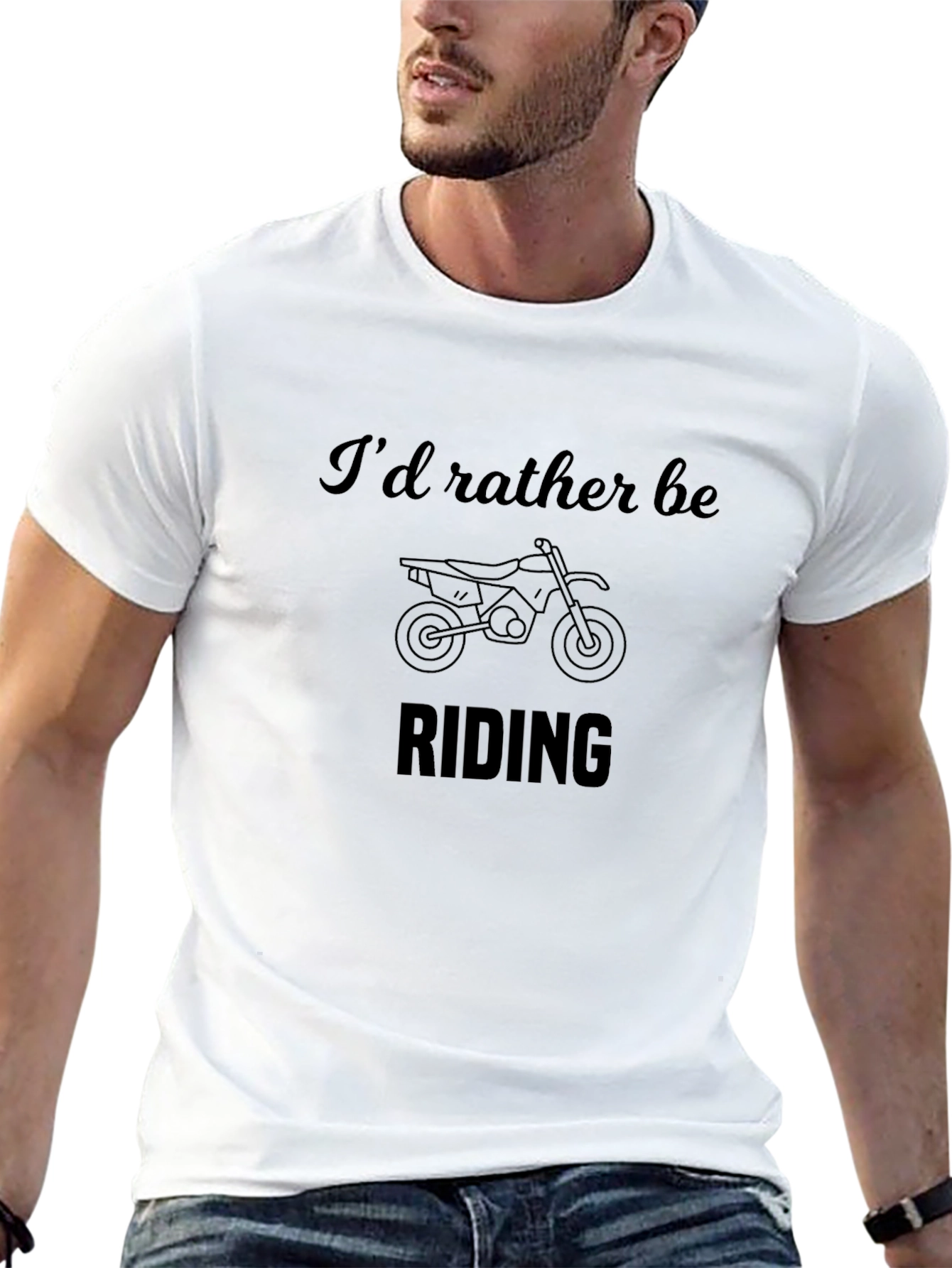 Riding T-Shirt - Motocross Design