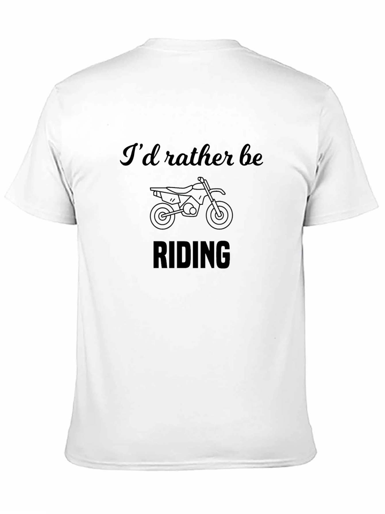 Riding T-Shirt - Motocross Design