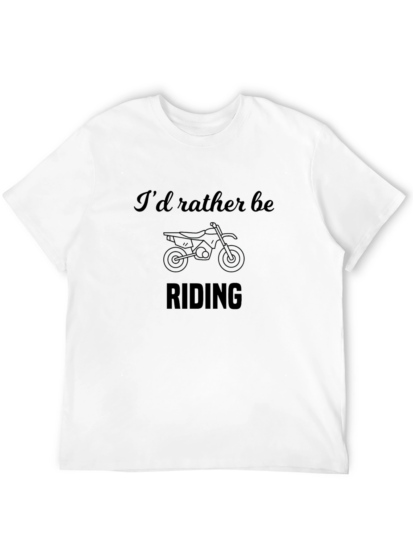 Riding T-Shirt - Motocross Design