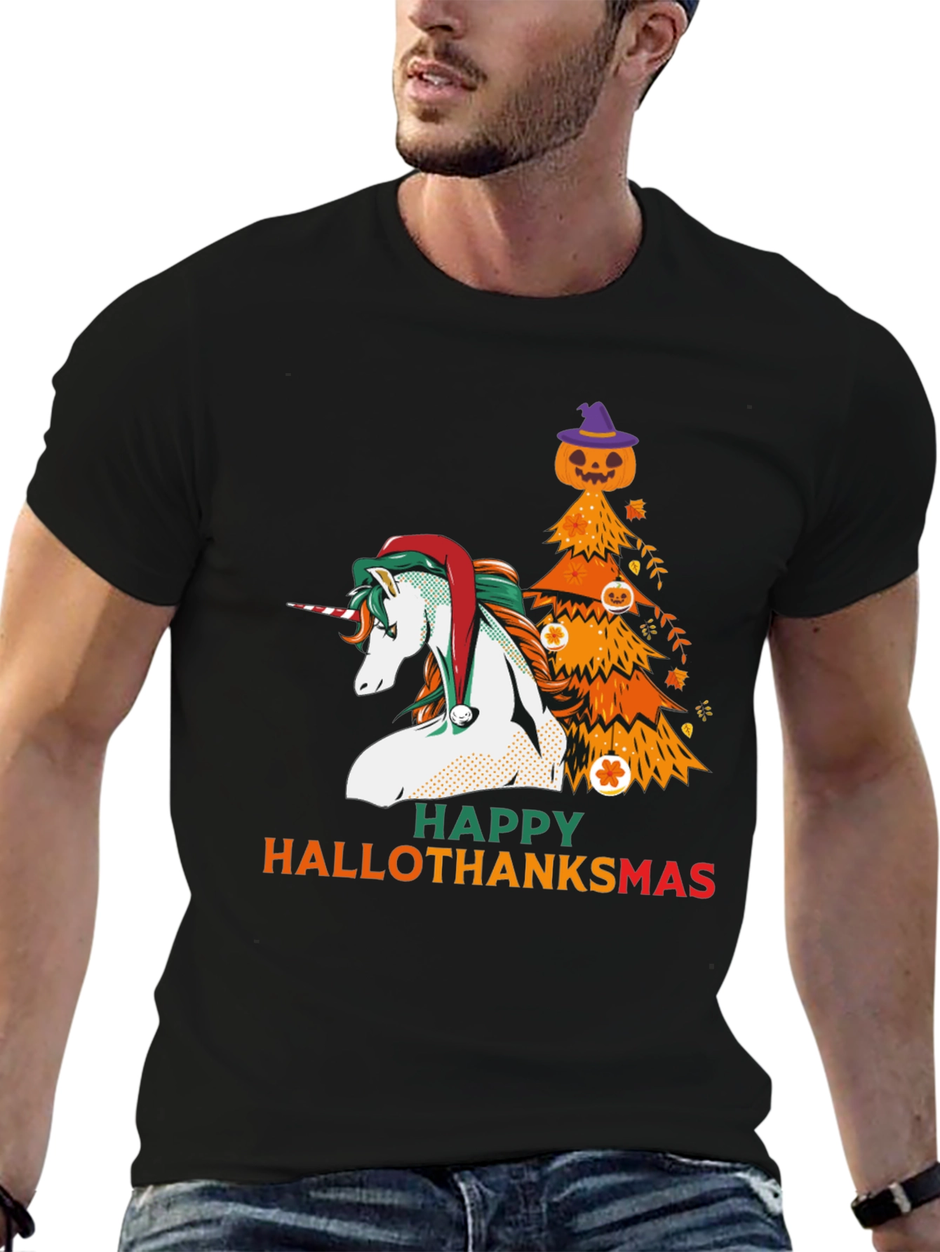 Happy Hallothanksmas T-Shirt