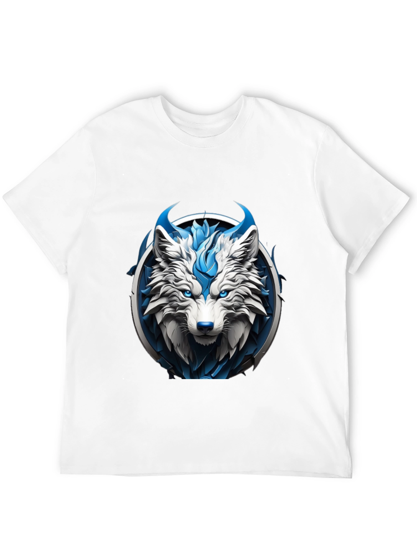 Arctic Wolf Graphic Tee - Stylish Menswear